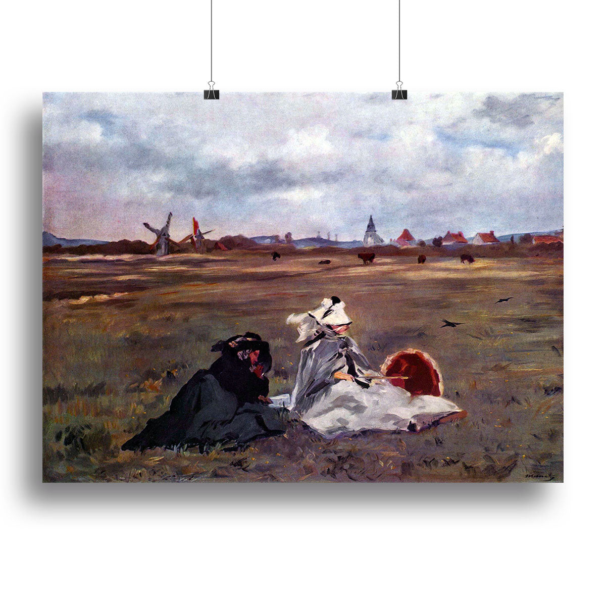 Swallows by Manet Canvas Print or Poster - Canvas Art Rocks - 2