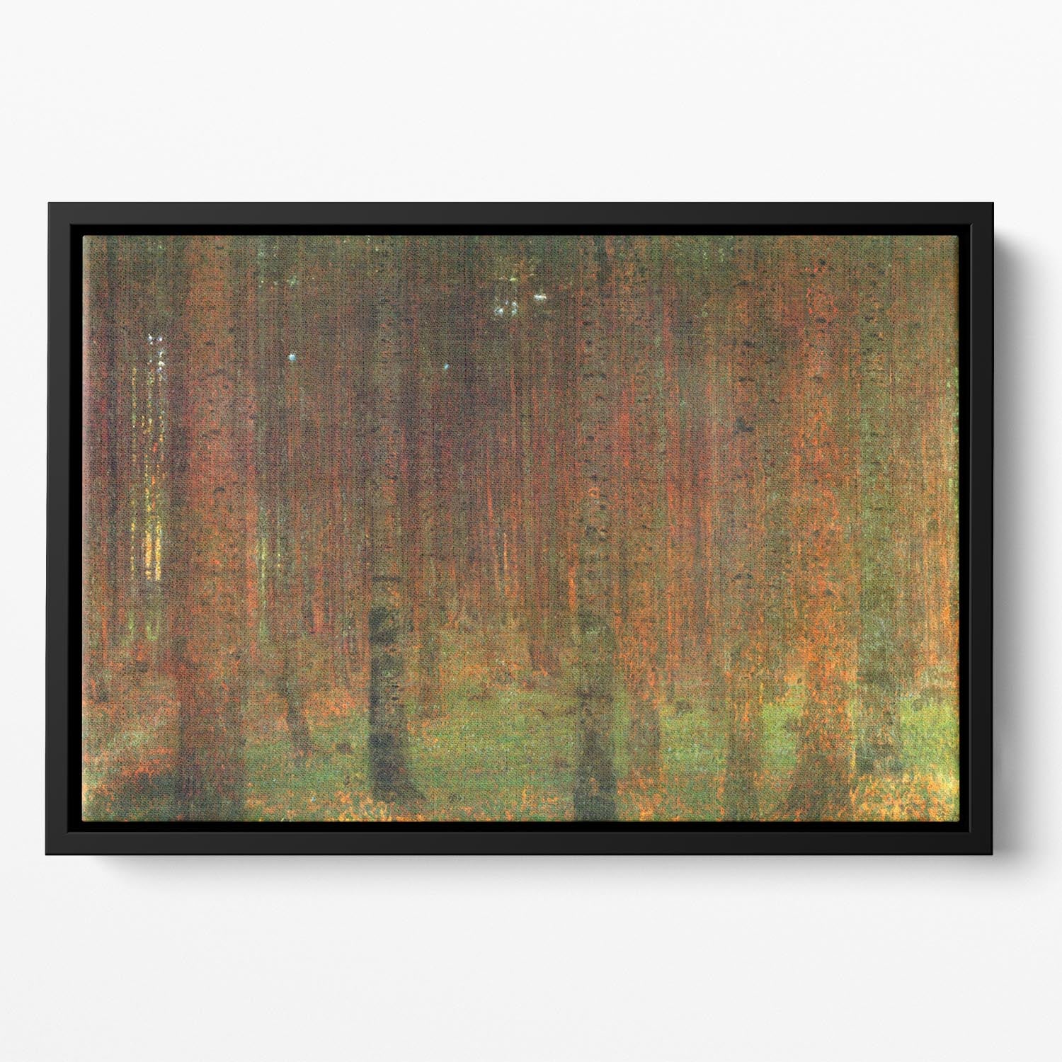 Tannenwald II by Klimt Floating Framed Canvas