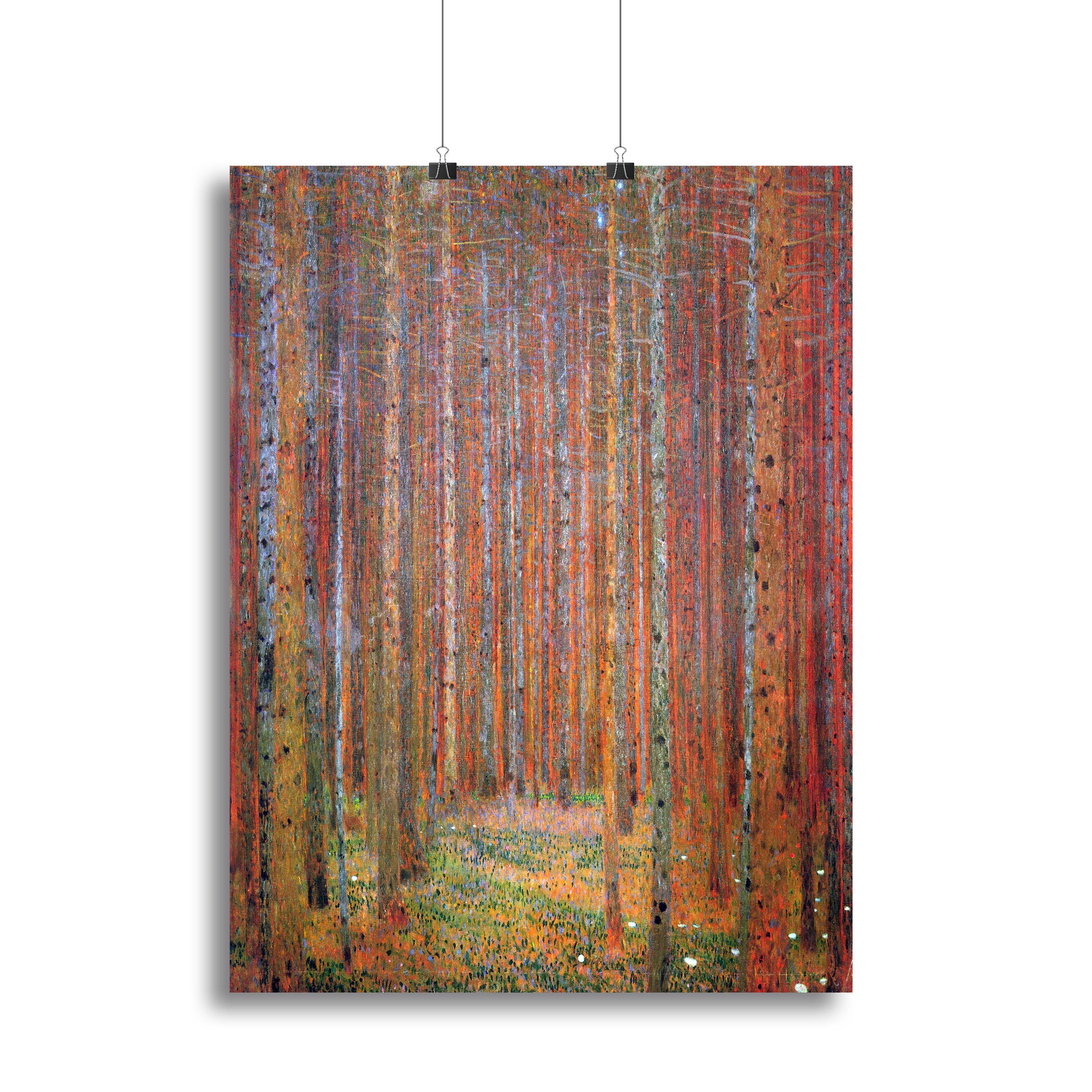 Tannenwald I by Klimt Canvas Print or Poster Canvas Art Rocks