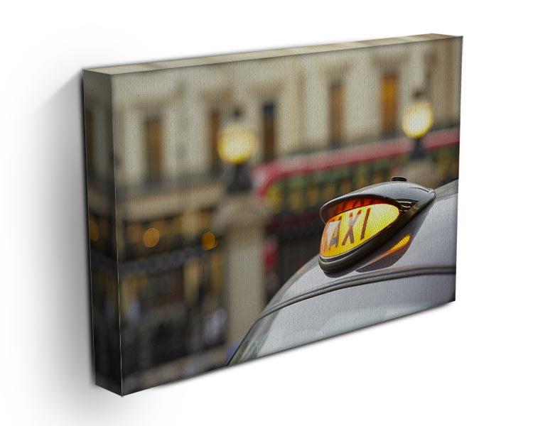 Taxi car selective focus Canvas Print or Poster - Canvas Art Rocks - 3