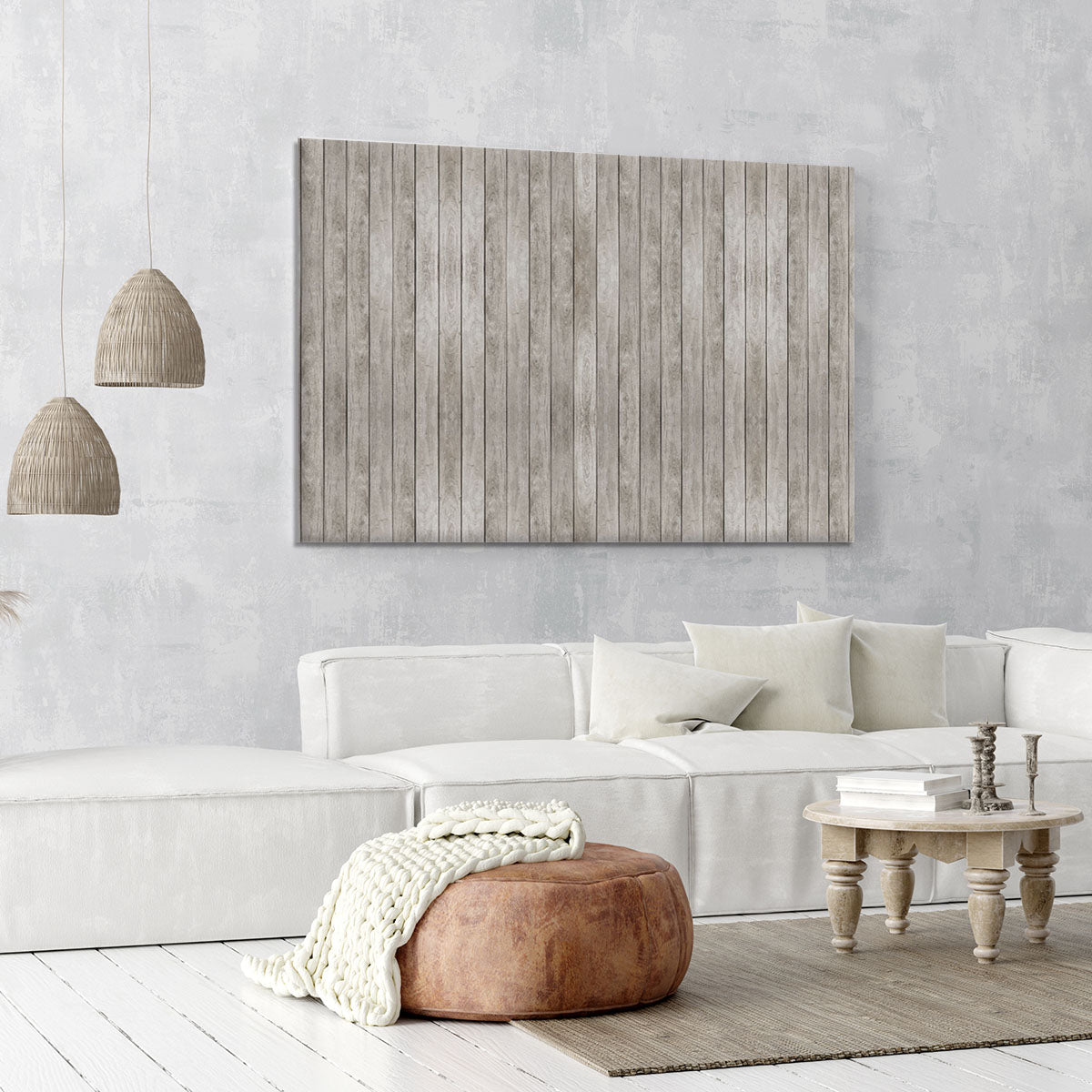Texture of Old wood floor Canvas Print or Poster - Canvas Art Rocks - 6