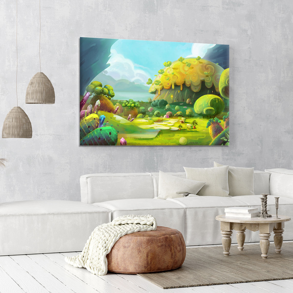 The Adventure of The Tiny Bird Canvas Print or Poster - Canvas Art Rocks - 6