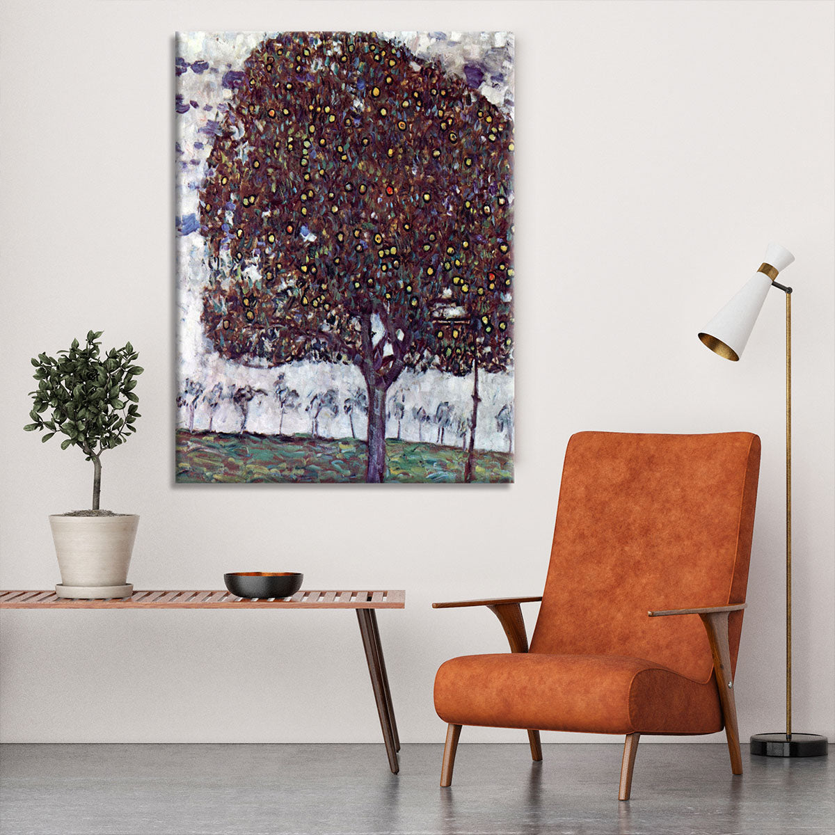 The Apple Tree by Klimt Canvas Print or Poster - Canvas Art Rocks - 6