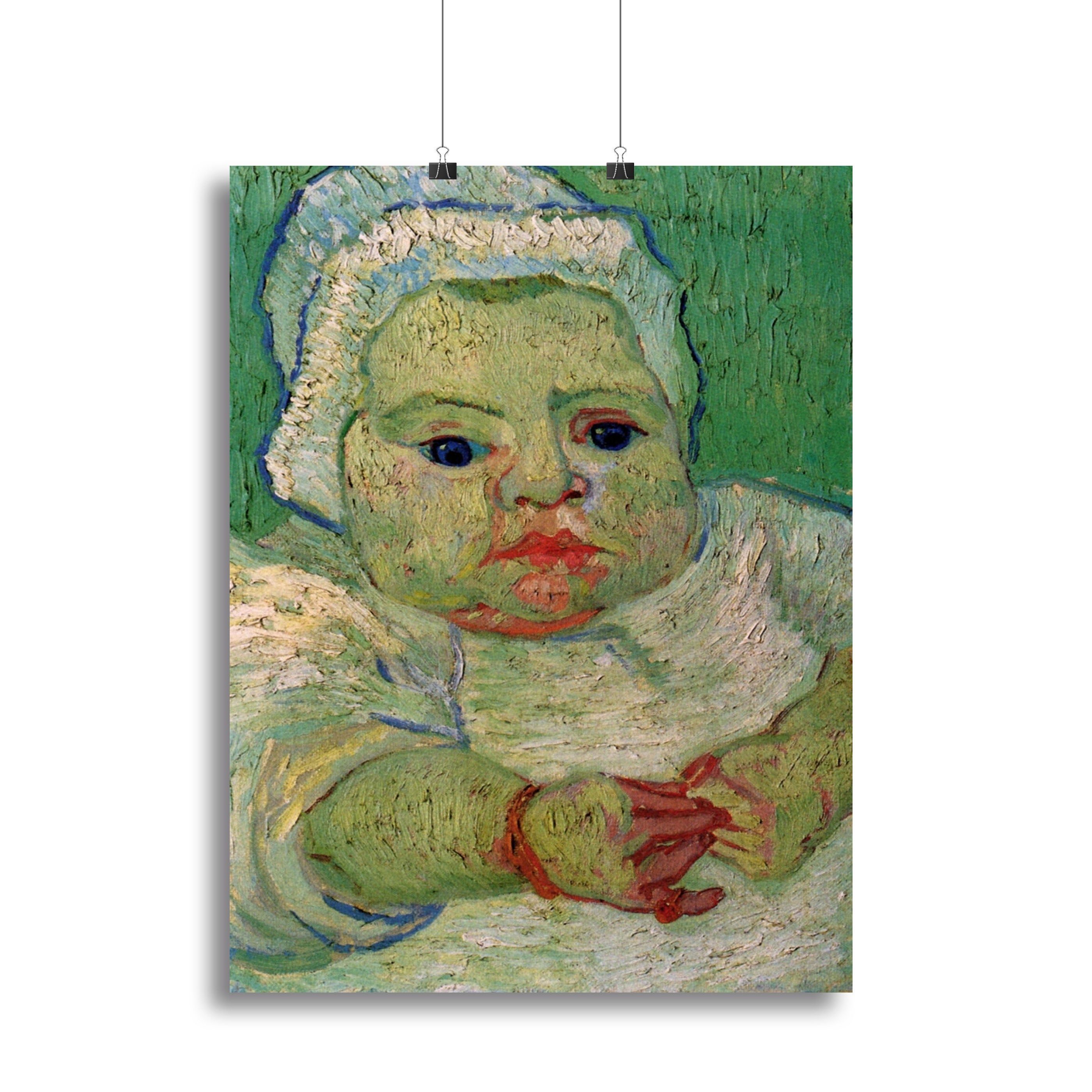 The Baby Marcelle Roulin by Van Gogh Canvas Print or Poster - Canvas Art Rocks - 2