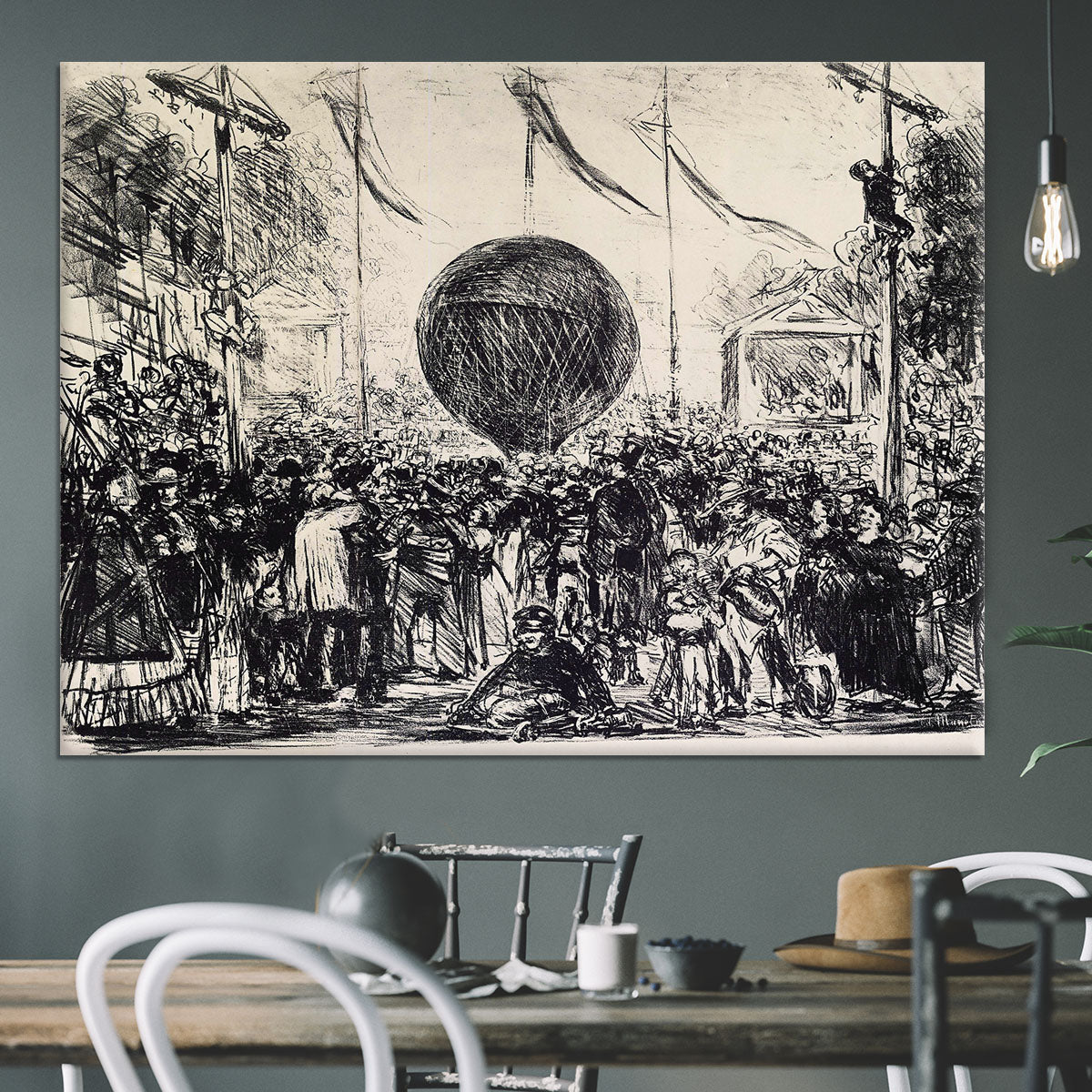 The Balloon by Manet Canvas Print or Poster - Canvas Art Rocks - 3