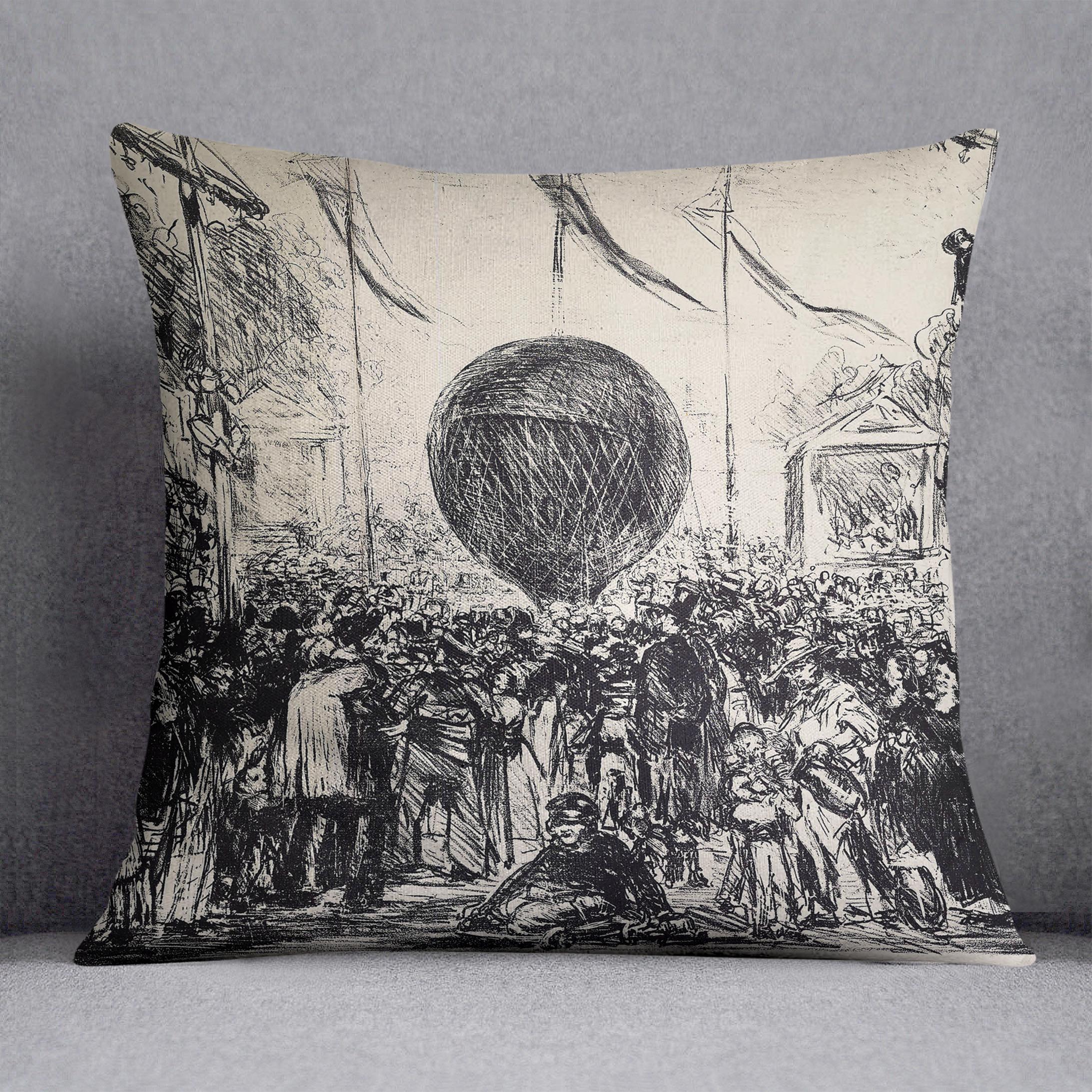 The Balloon by Manet Cushion