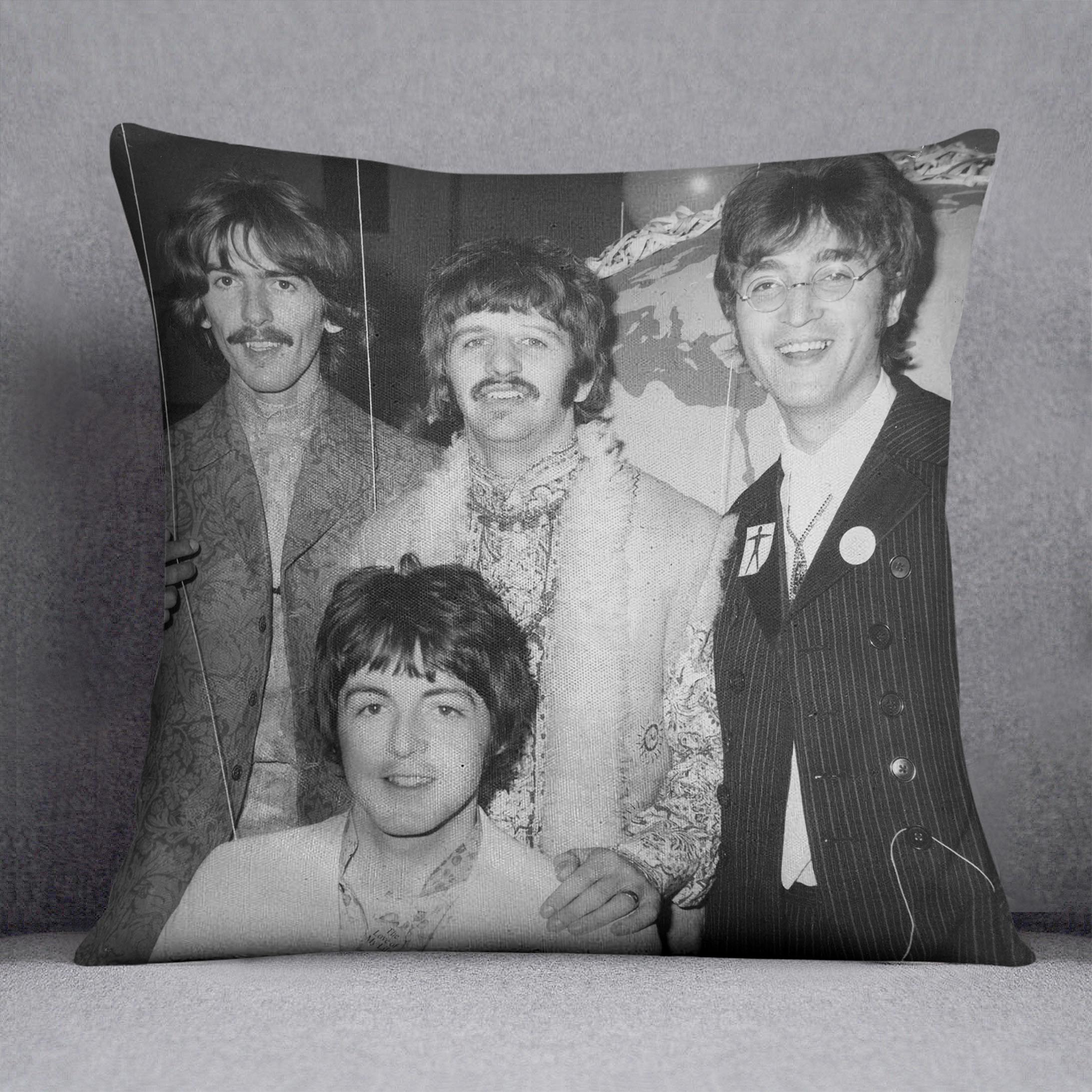 The Beatles at Abbey Road Studios Cushion