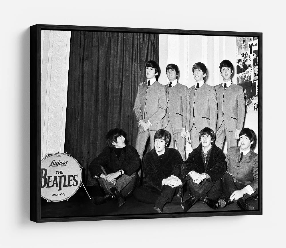 The Beatles at Madame Tussauds HD Metal Print