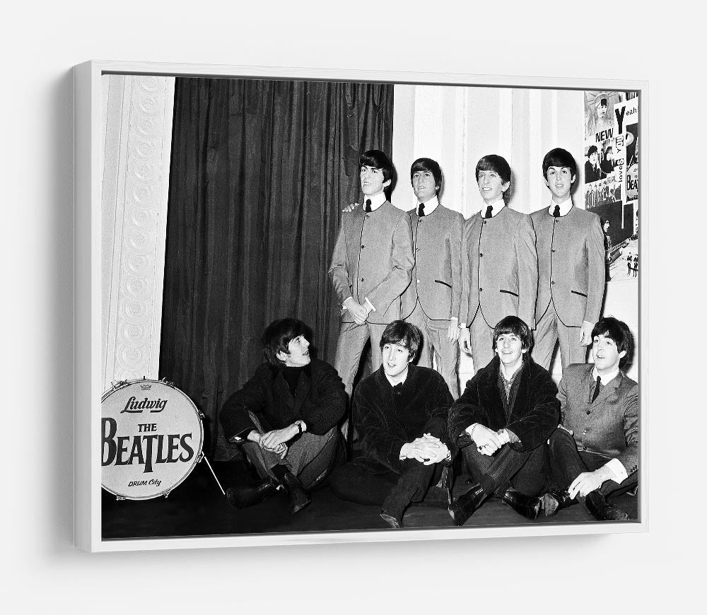 The Beatles at Madame Tussauds HD Metal Print