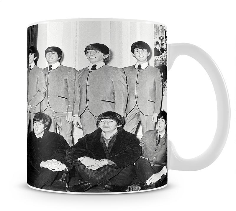 The Beatles at Madame Tussauds Mug - Canvas Art Rocks - 1