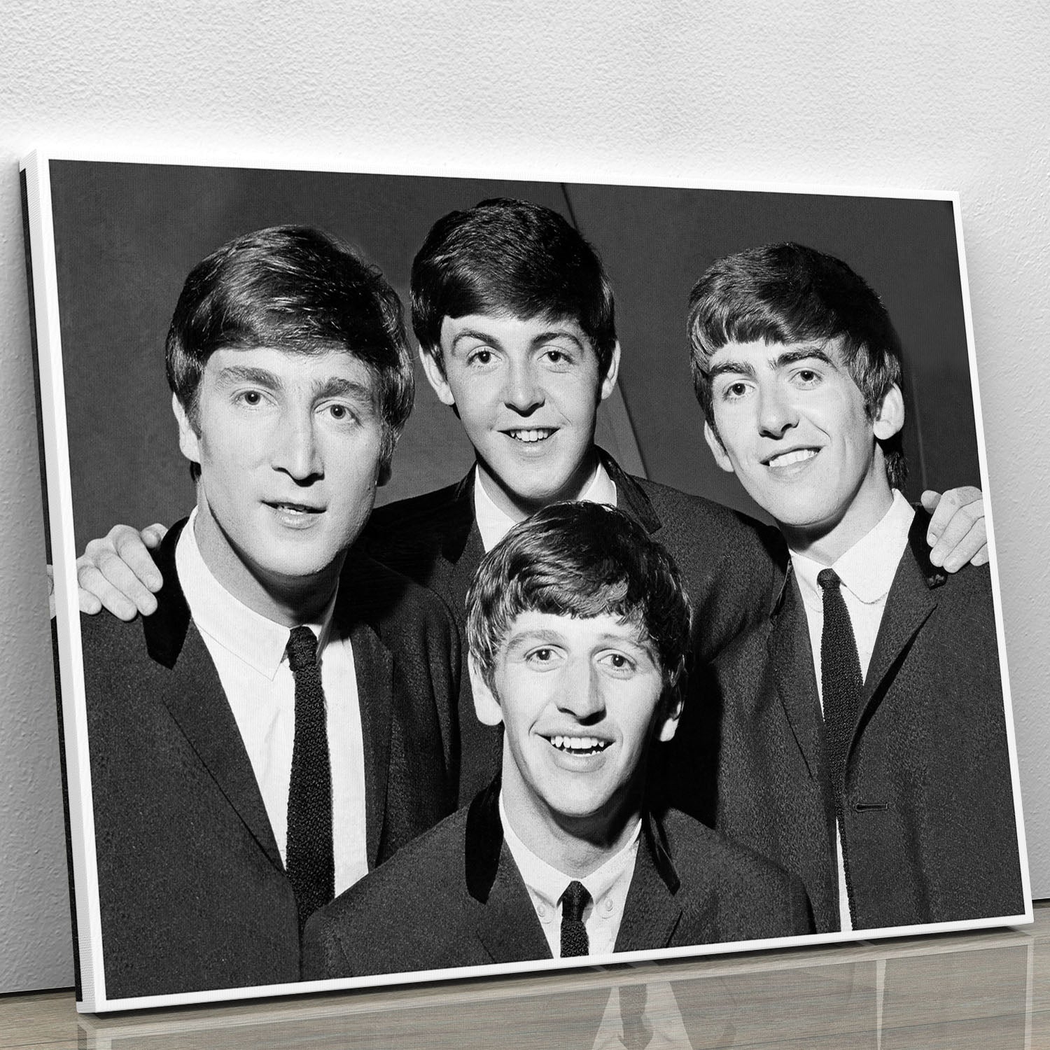 The Beatles in 1963 Canvas Print or Poster - Canvas Art Rocks - 1