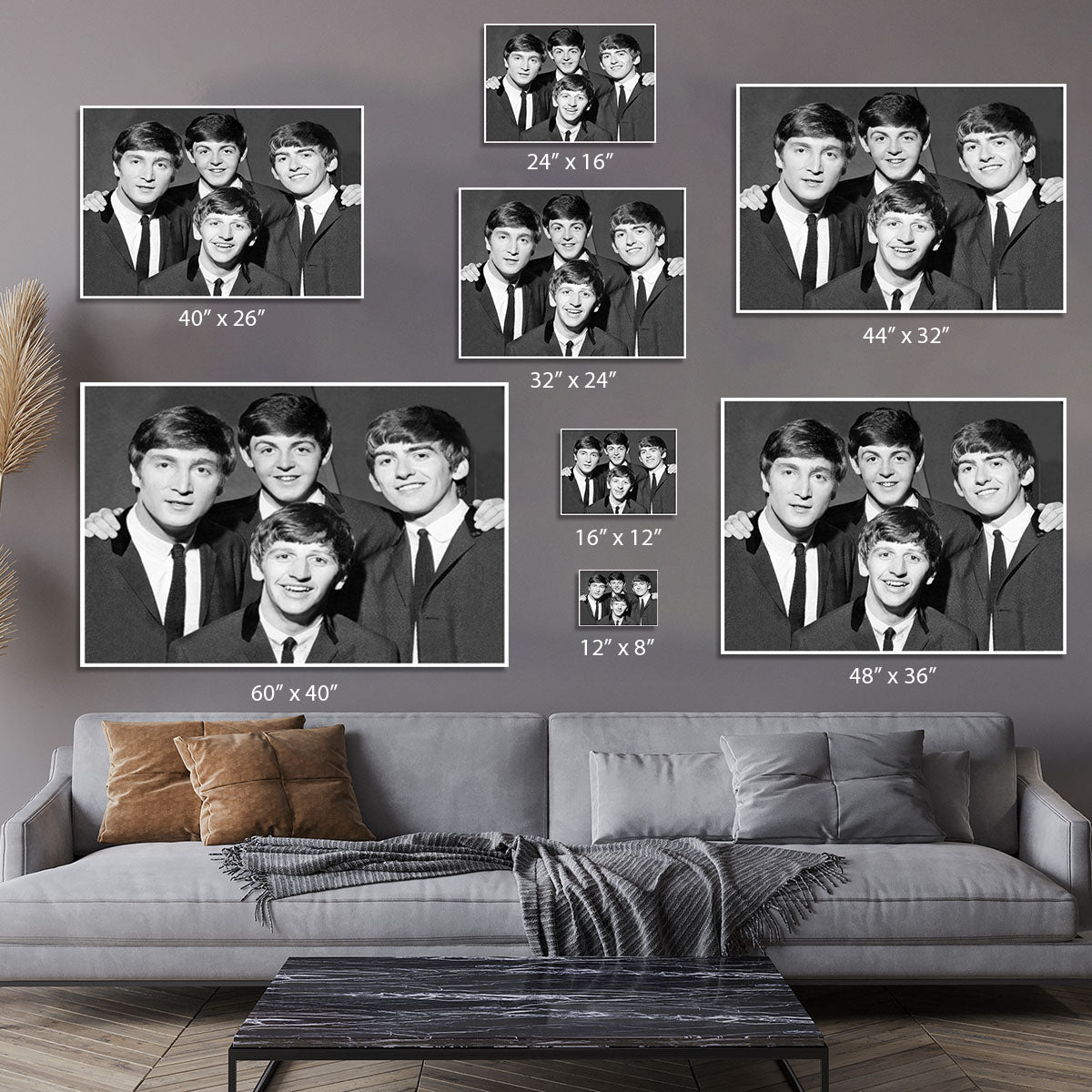 The Beatles in 1963 Canvas Print or Poster - Canvas Art Rocks - 7