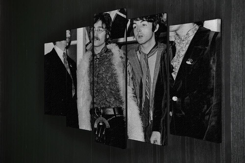 The Beatles in 1967 5 Split Panel Canvas - Canvas Art Rocks - 2