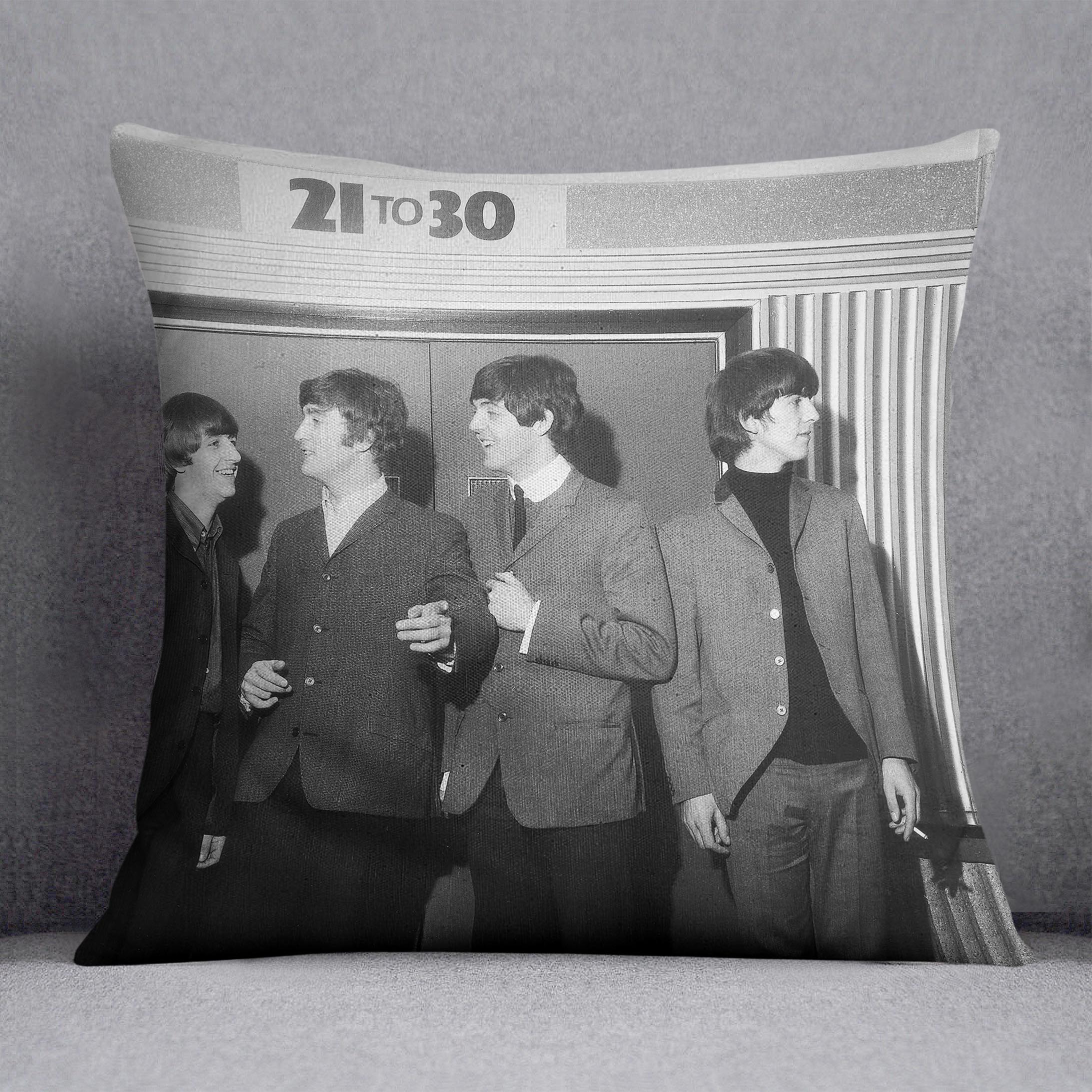 The Beatles in Edinburgh Cushion