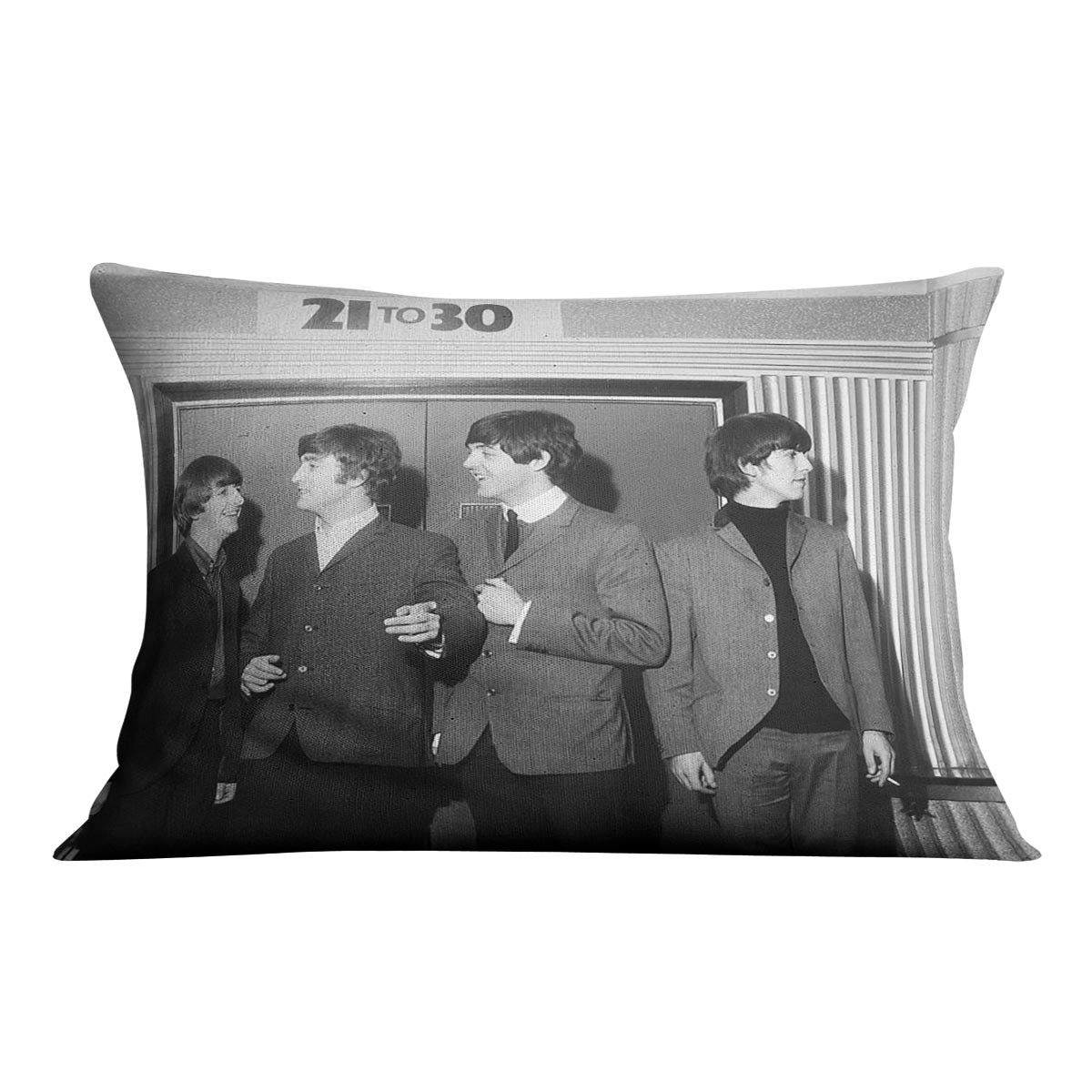 The Beatles in Edinburgh Cushion