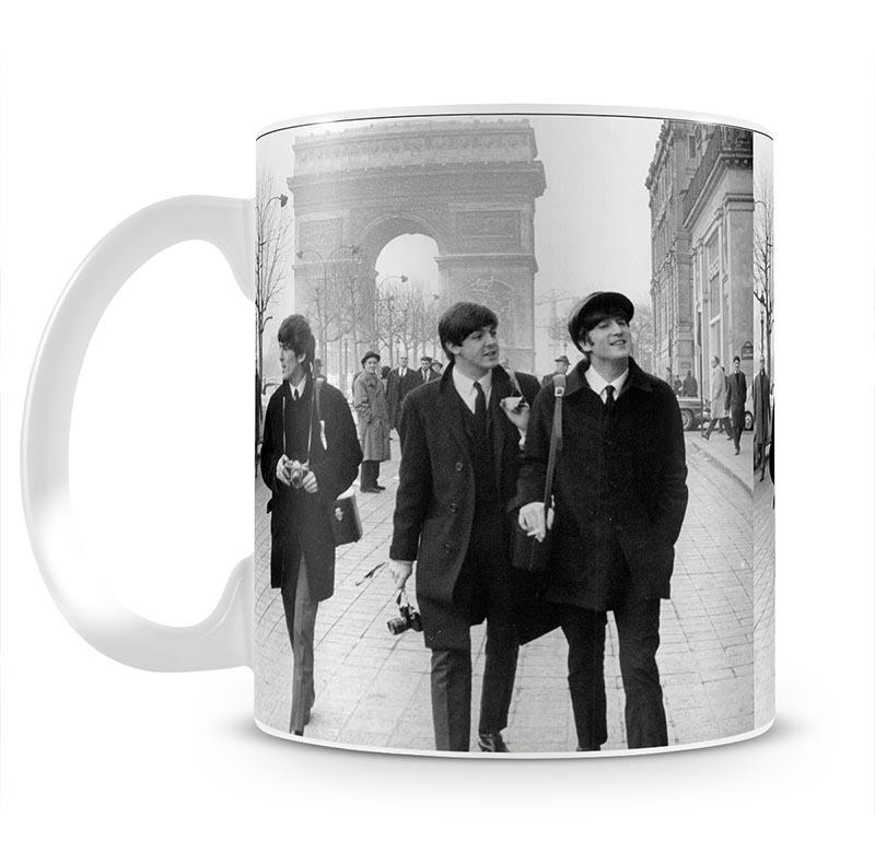 The Beatles in Paris Mug - Canvas Art Rocks - 2