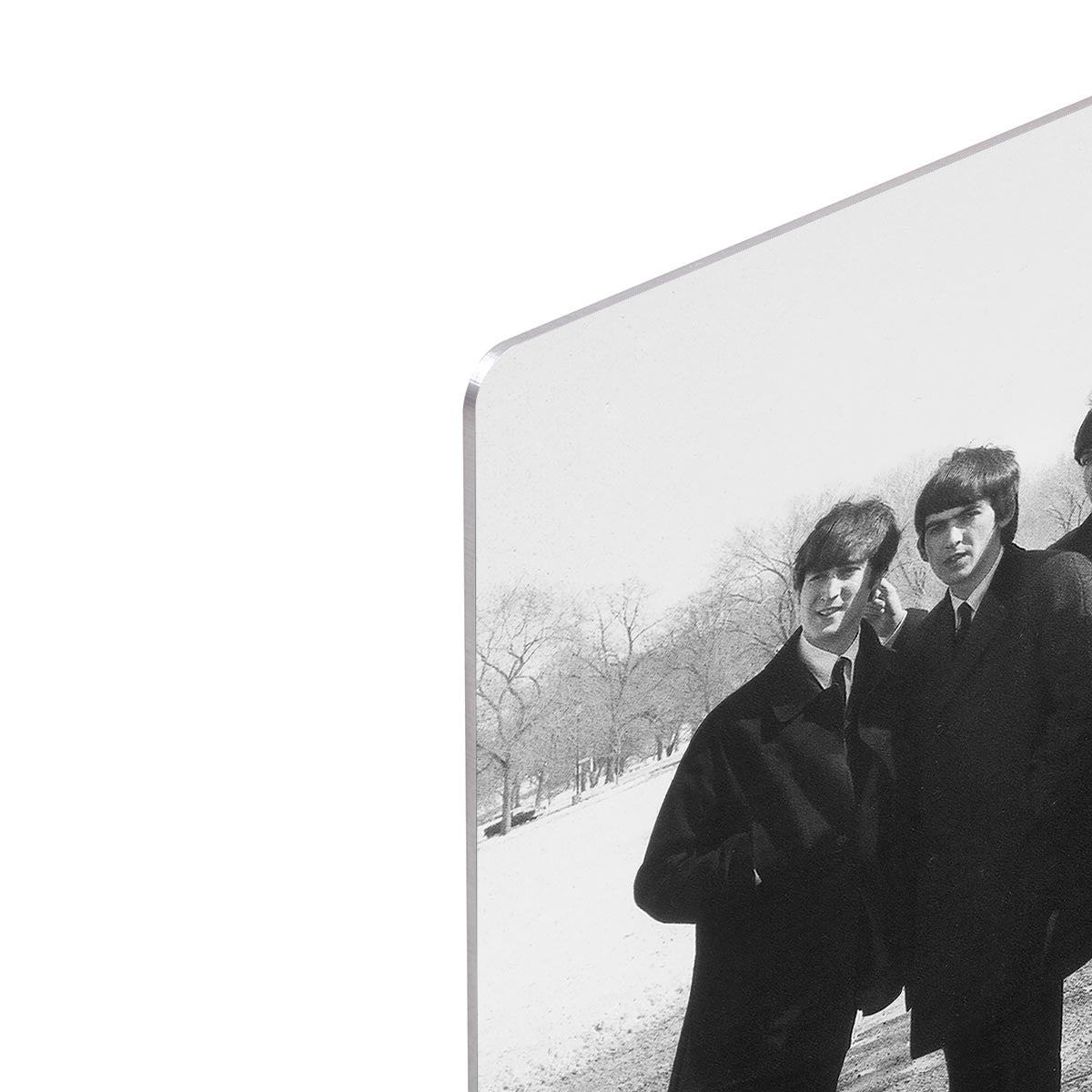 The Beatles in Washington HD Metal Print