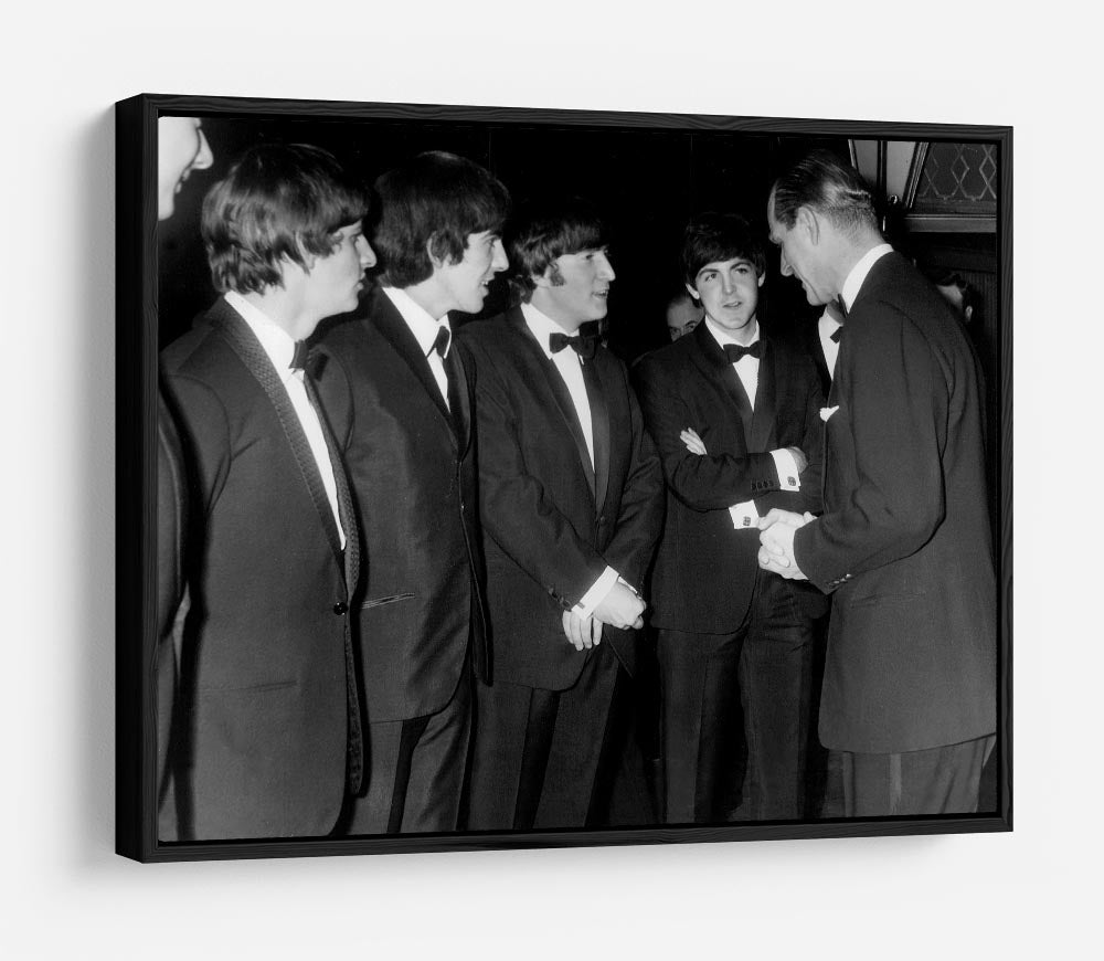 The Beatles meet Prince Philip HD Metal Print