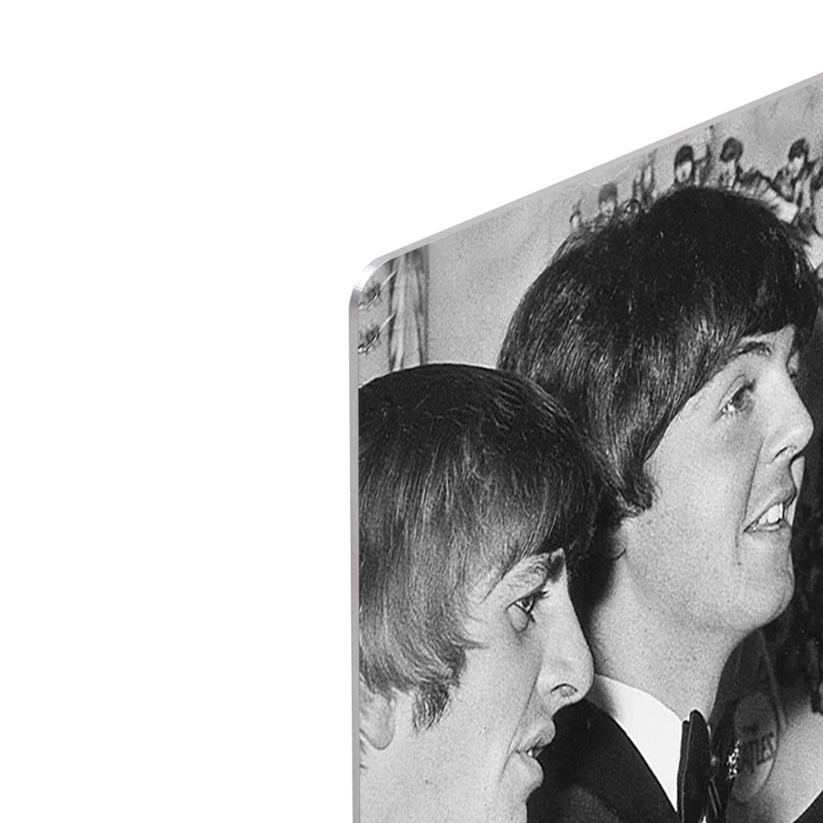 The Beatles meet Princess Margaret HD Metal Print