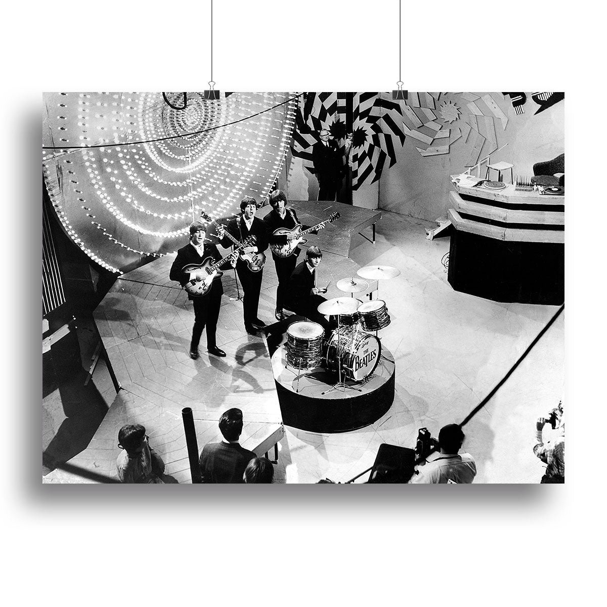The Beatles on Top of the Pops Canvas Print or Poster - Canvas Art Rocks - 2