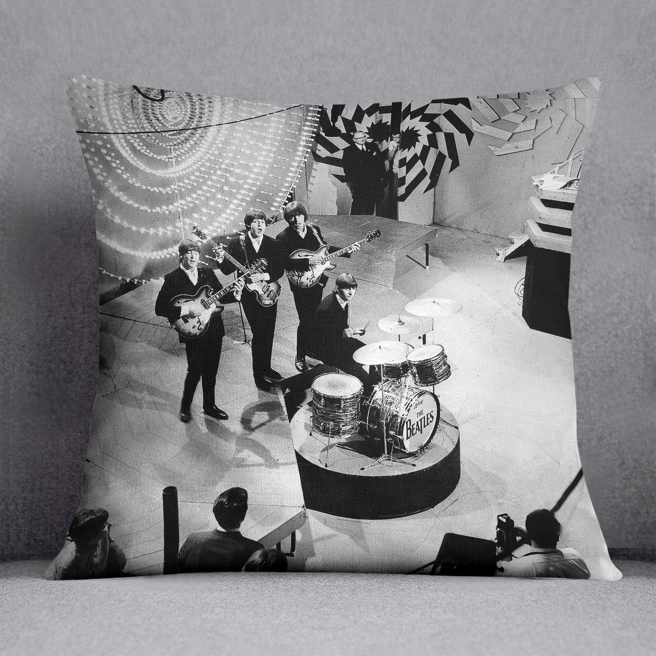 The Beatles on Top of the Pops Cushion