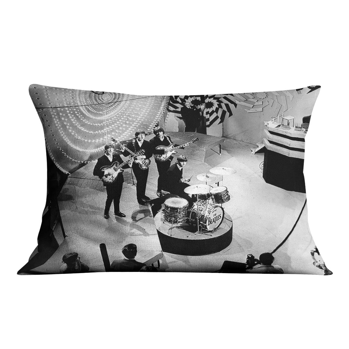 The Beatles on Top of the Pops Cushion