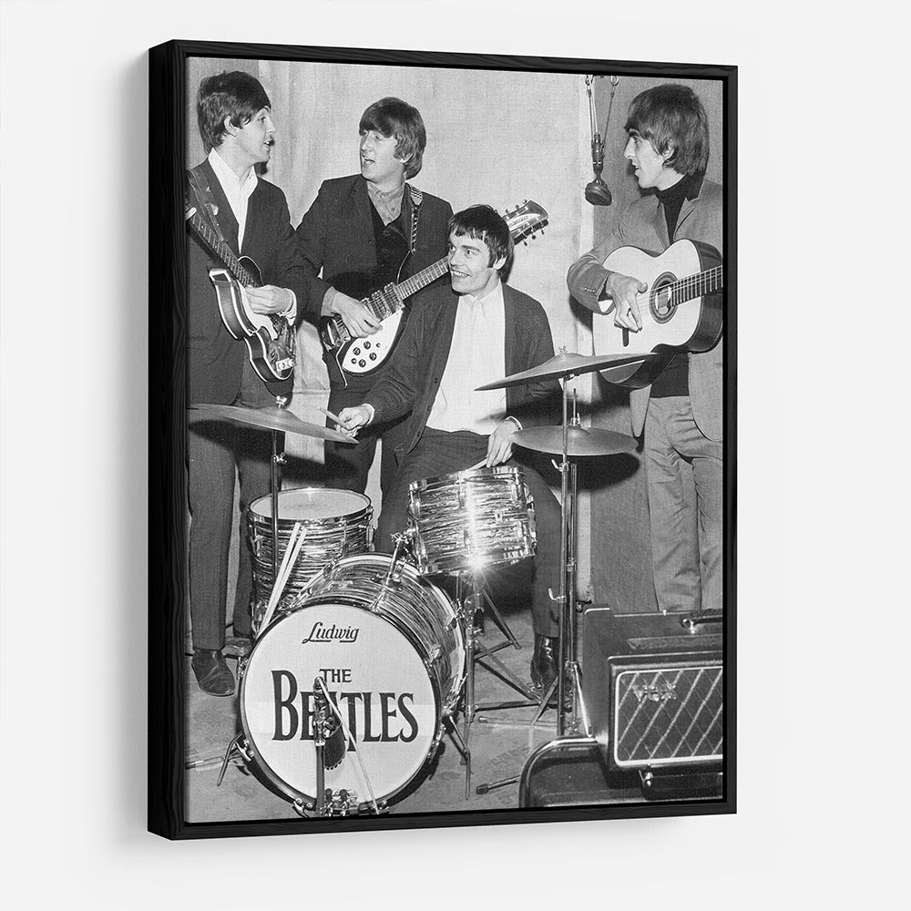 The Beatles with guest drummer Jimmy Nicol HD Metal Print