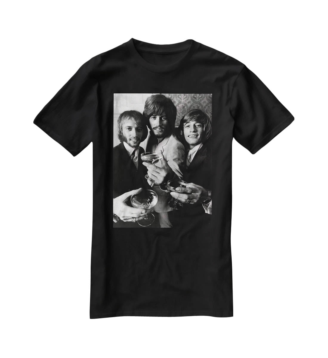 The Bee Gees T-Shirt - Canvas Art Rocks - 1