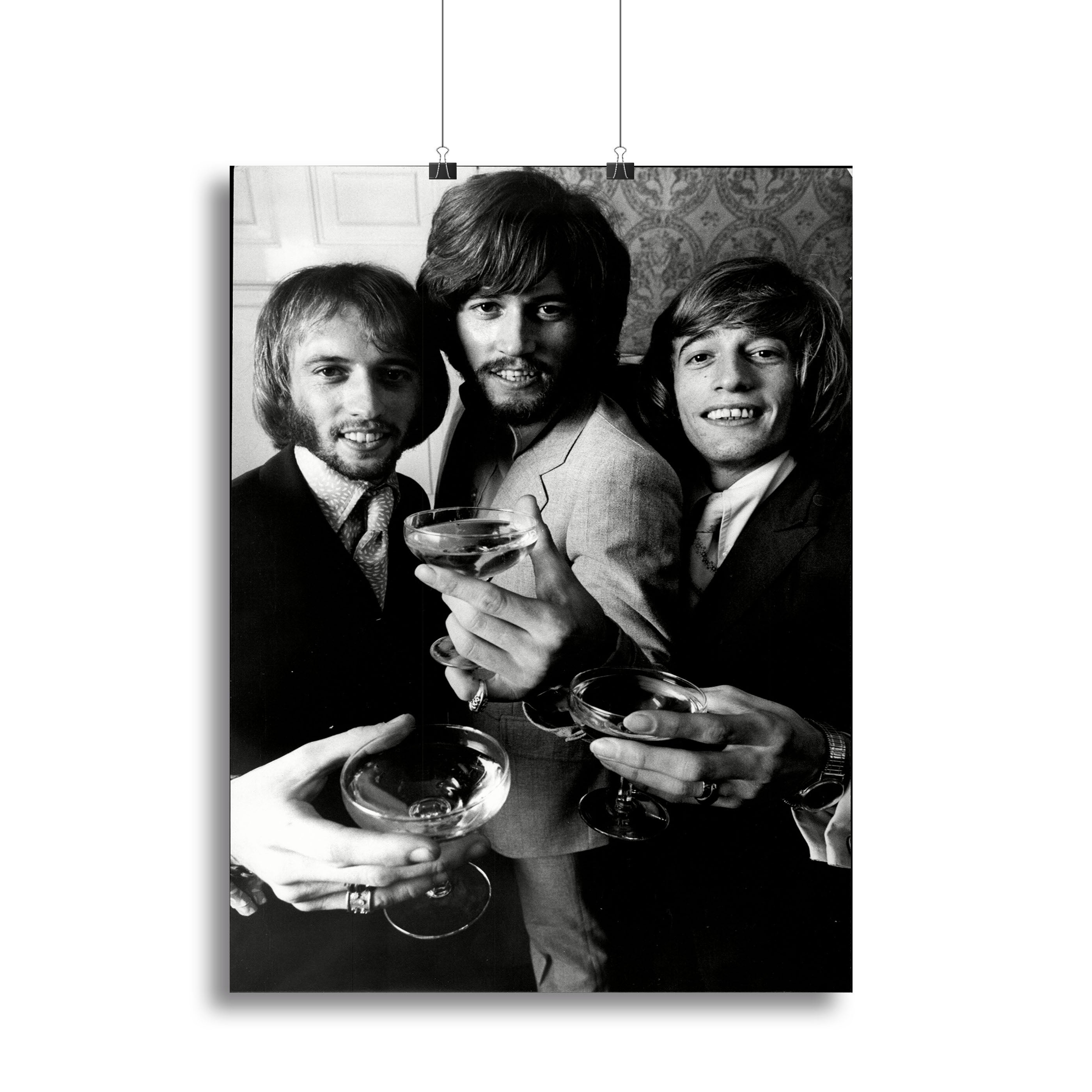 The Bee Gees Canvas Print or Poster - Canvas Art Rocks - 2