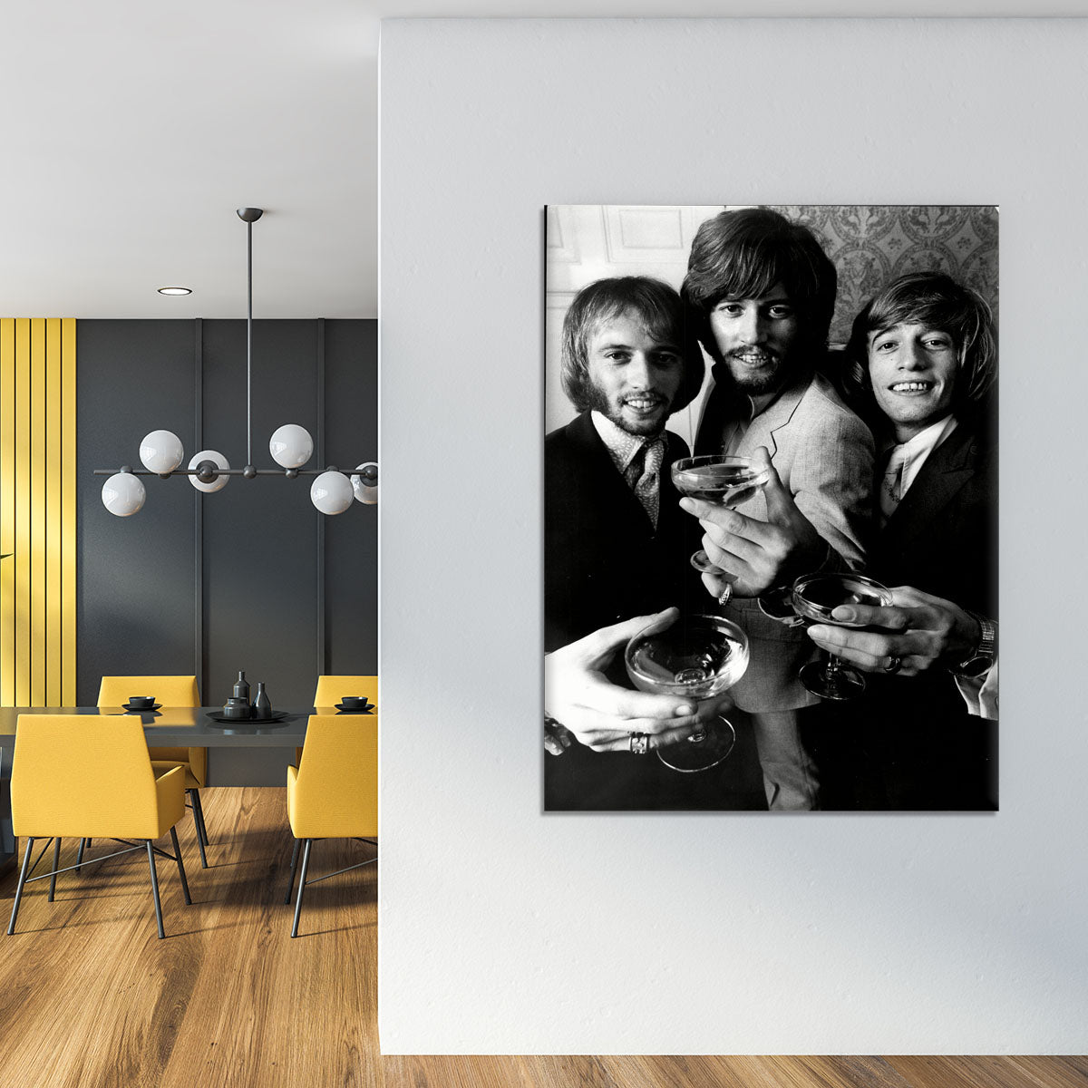 The Bee Gees Canvas Print or Poster - Canvas Art Rocks - 4