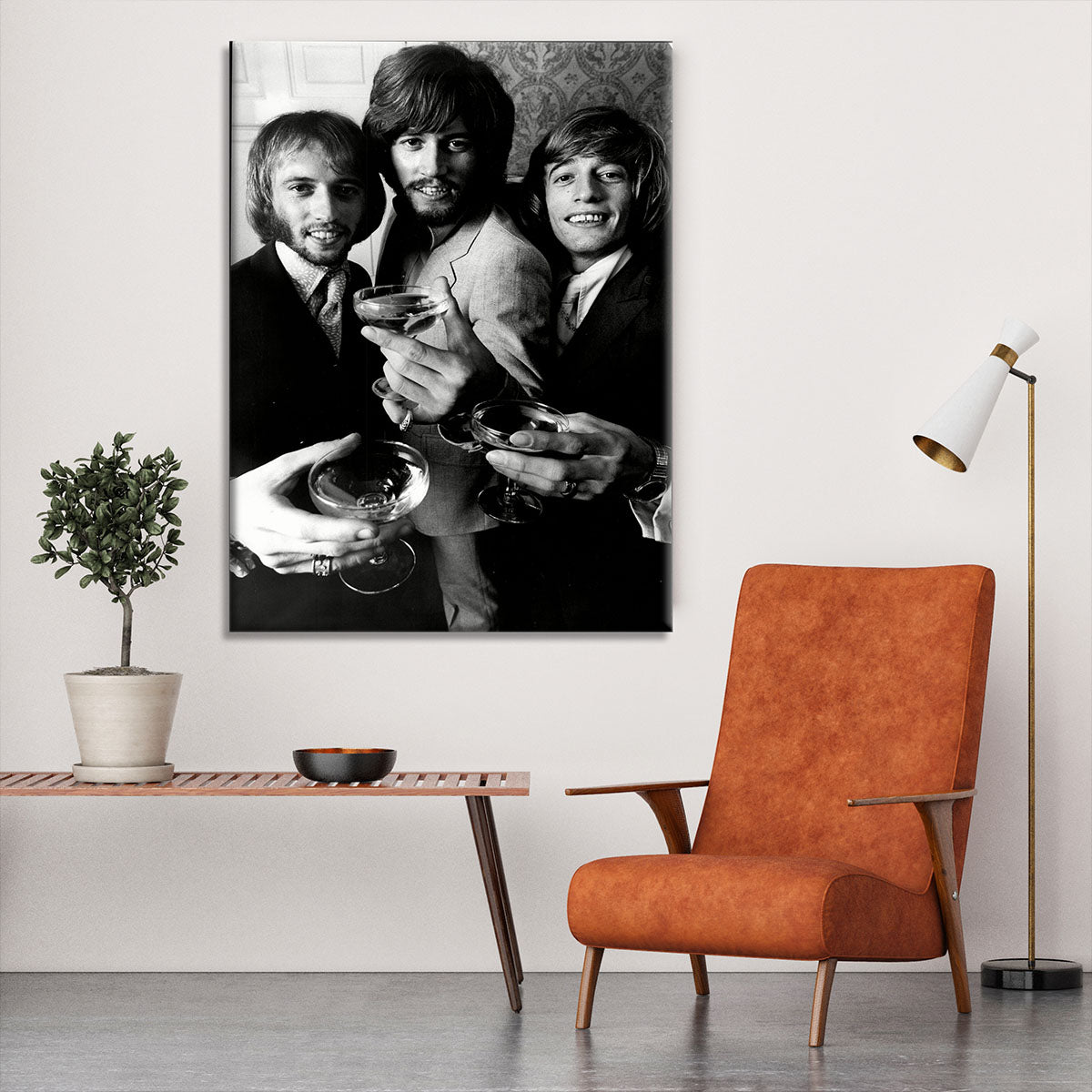 The Bee Gees Canvas Print or Poster - Canvas Art Rocks - 6