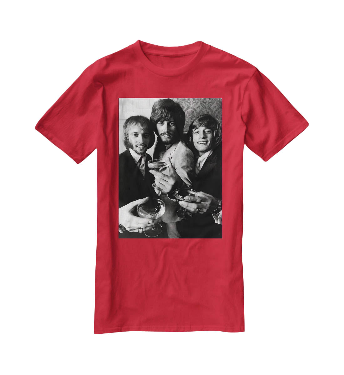 The Bee Gees T-Shirt - Canvas Art Rocks - 4