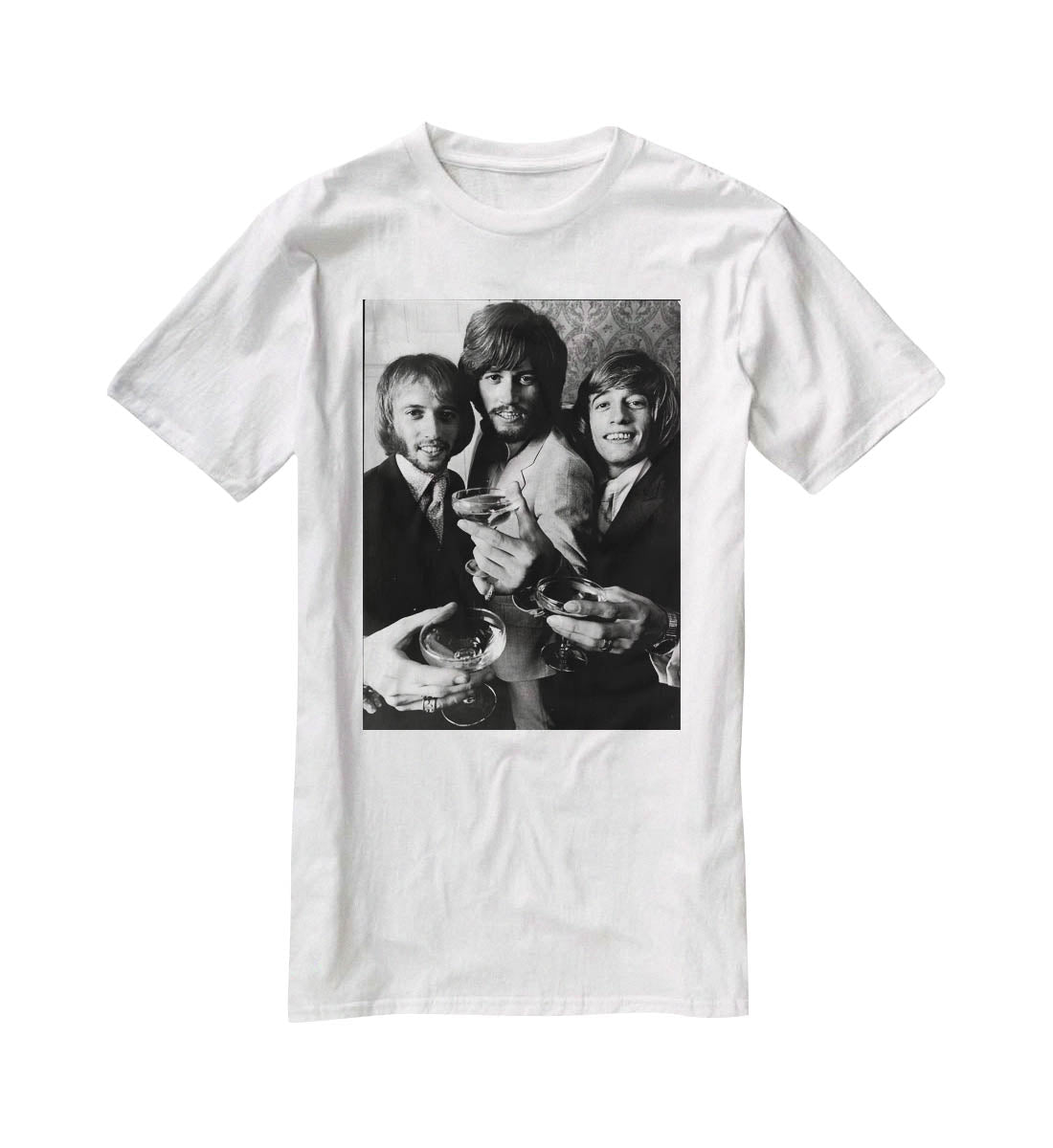 The Bee Gees T-Shirt - Canvas Art Rocks - 5