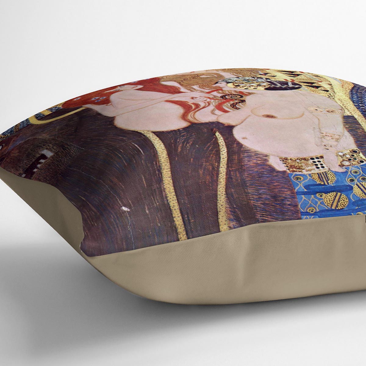 The Beethoven Freize 2 by Klimt Cushion