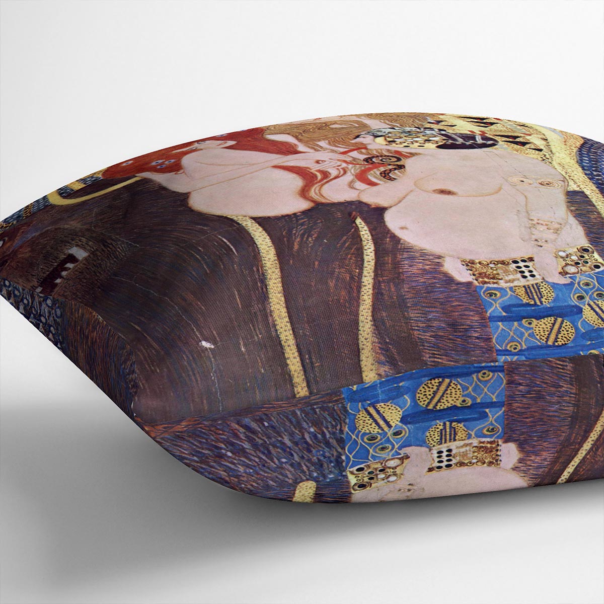 The Beethoven Freize 2 by Klimt Cushion