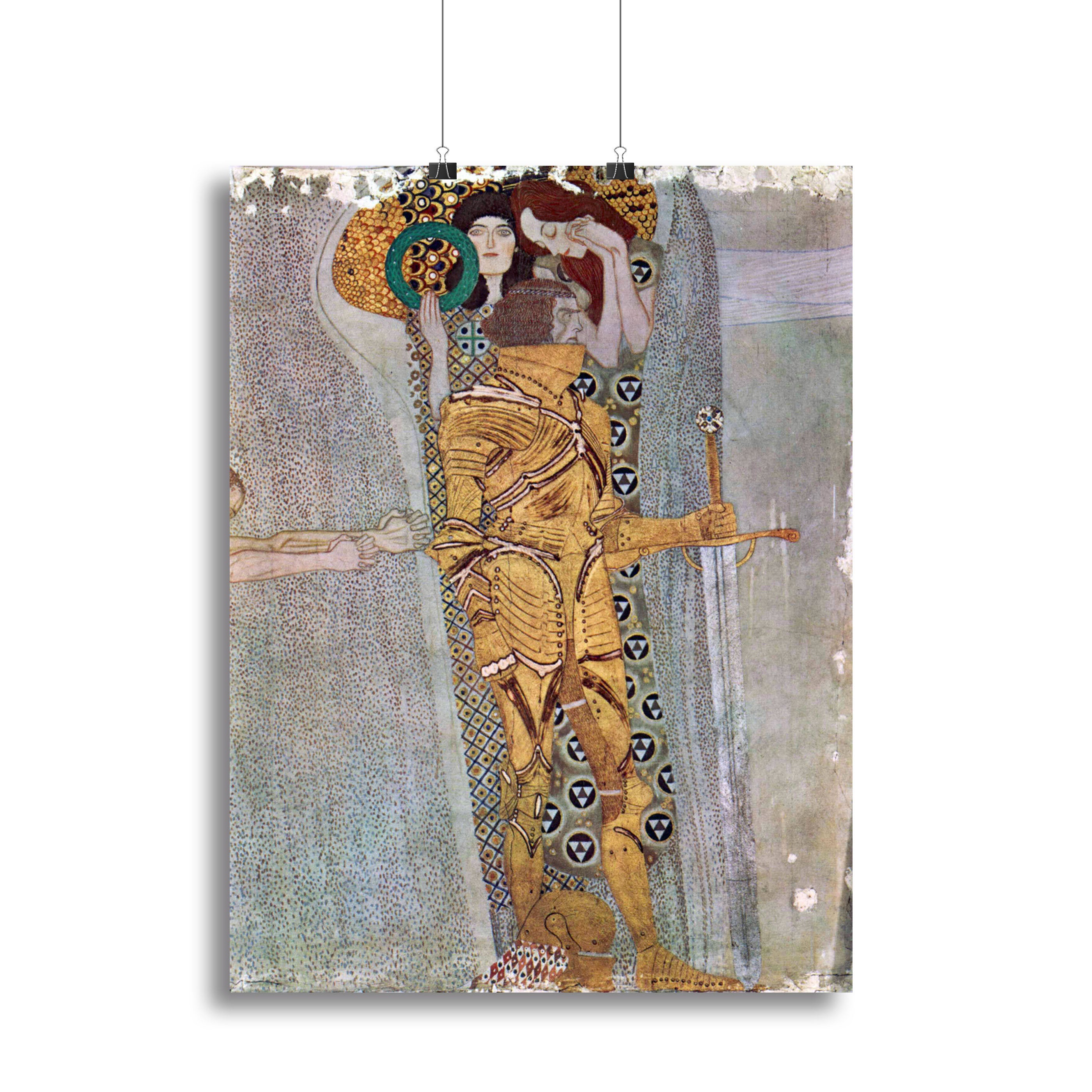 The Beethoven Freize by Klimt Canvas Print or Poster - Canvas Art Rocks - 2
