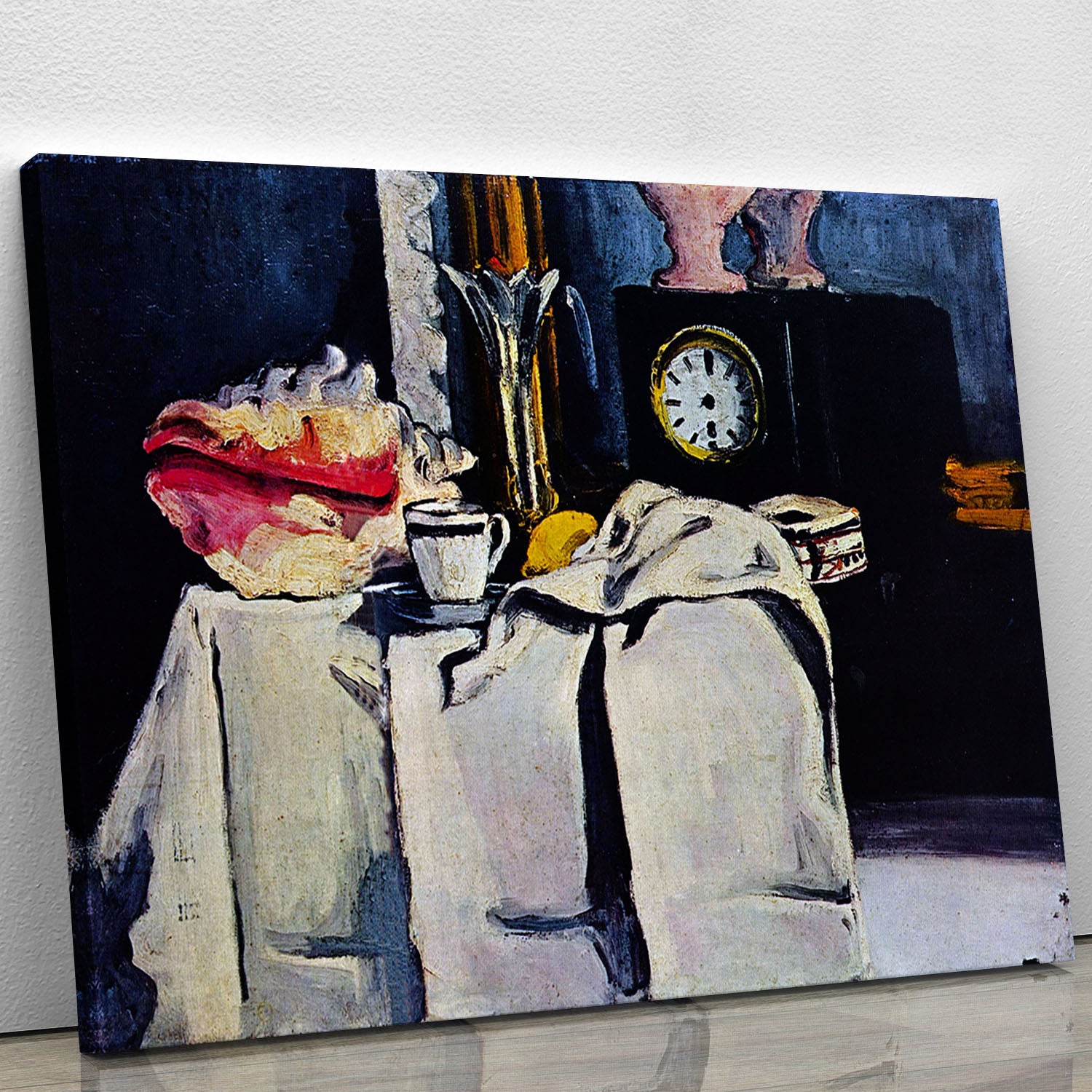 The Black Marmour by Cezanne Canvas Print or Poster - Canvas Art Rocks - 1