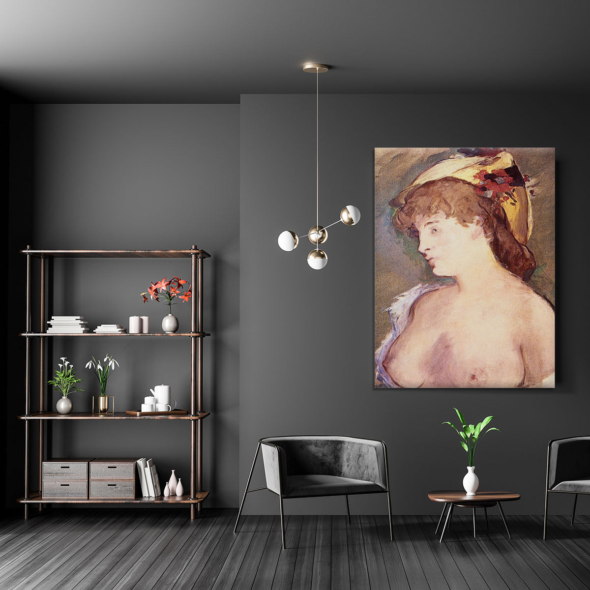 The Blond Nude by Manet Canvas Print or Poster - Canvas Art Rocks - 5