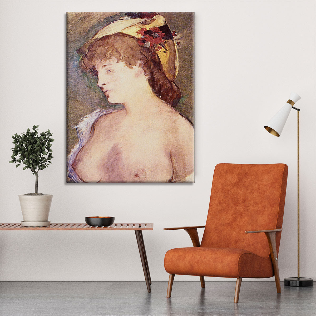The Blond Nude by Manet Canvas Print or Poster - Canvas Art Rocks - 6