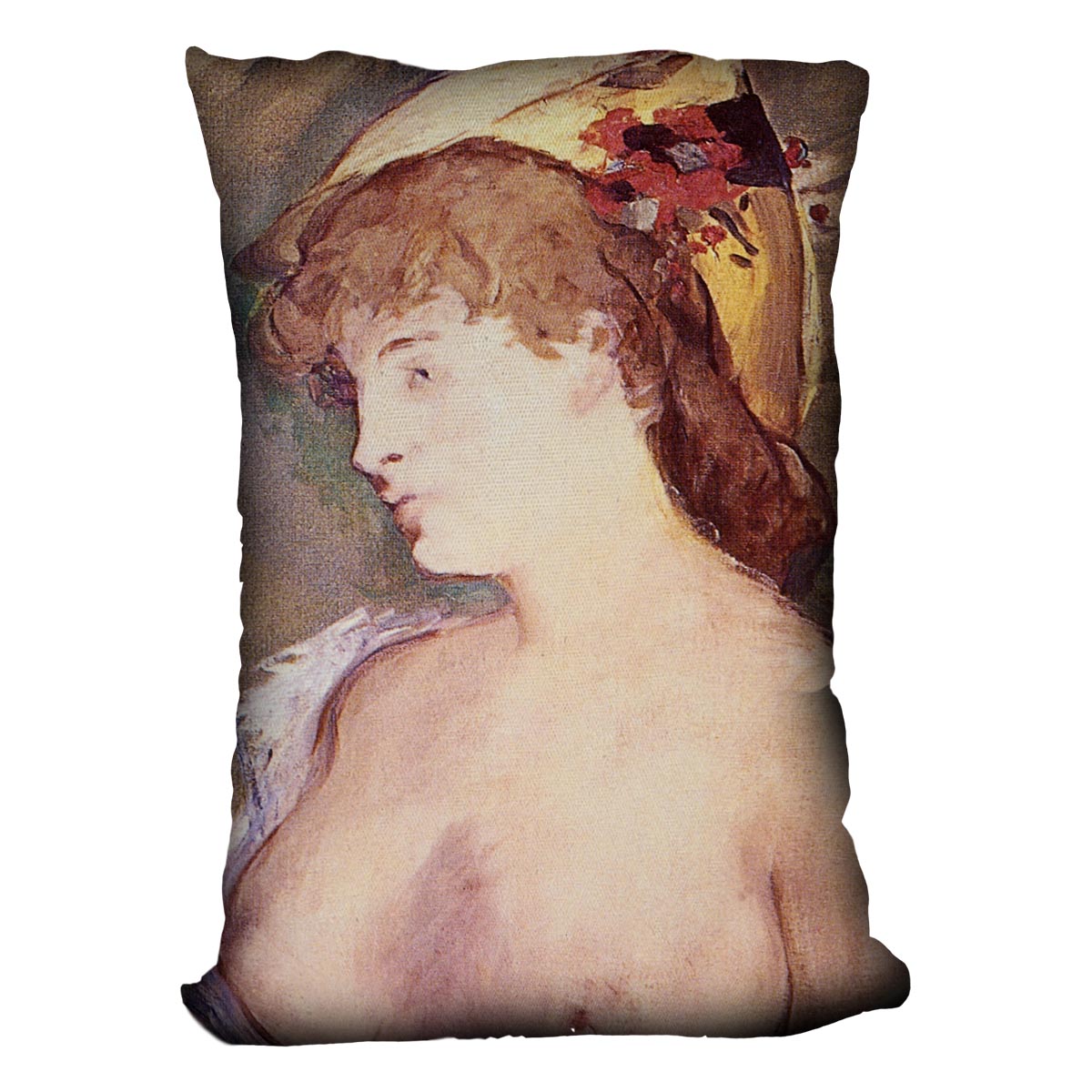 The Blond Nude by Manet Cushion
