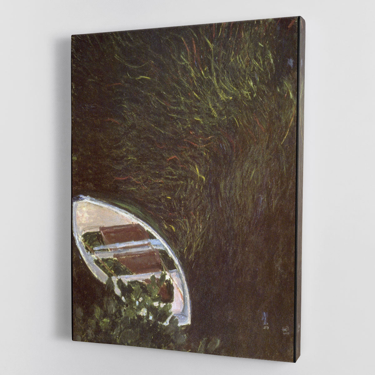 The Boat by Monet Canvas Print or Poster - Canvas Art Rocks - 1