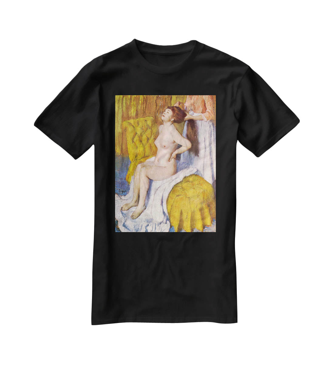 The Body Care by Degas T-Shirt - Canvas Art Rocks - 1