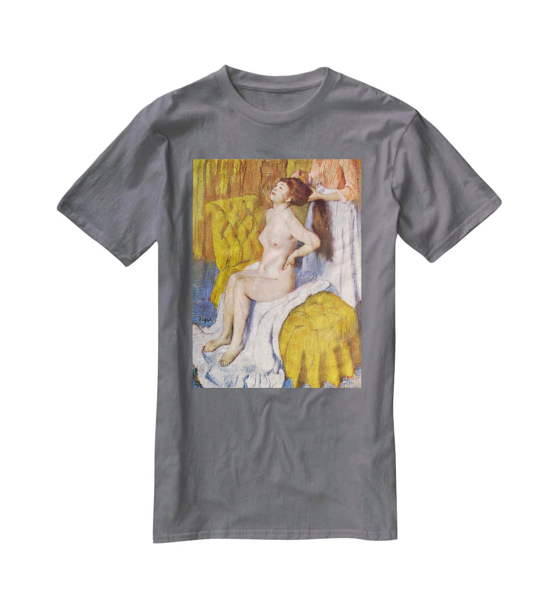 The Body Care by Degas T-Shirt - Canvas Art Rocks - 3