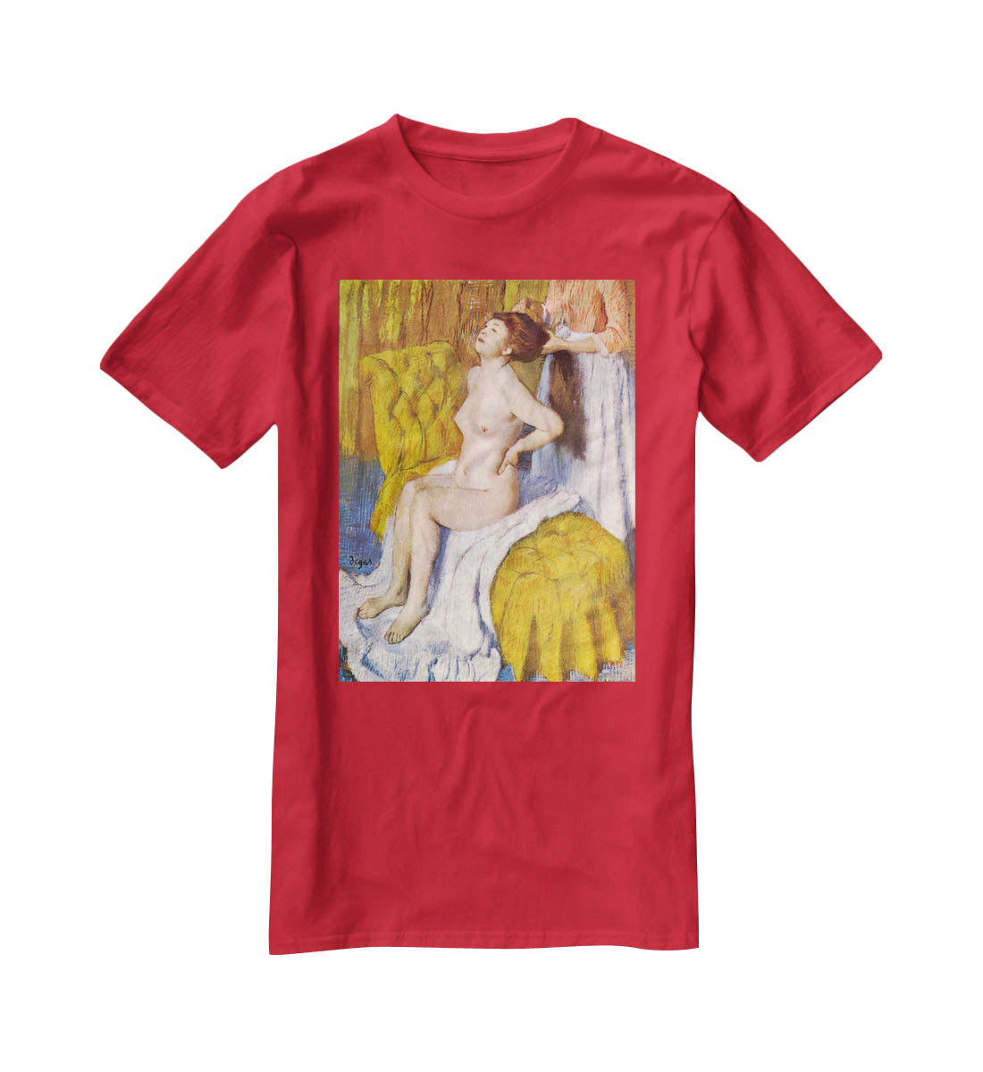 The Body Care by Degas T-Shirt - Canvas Art Rocks - 4