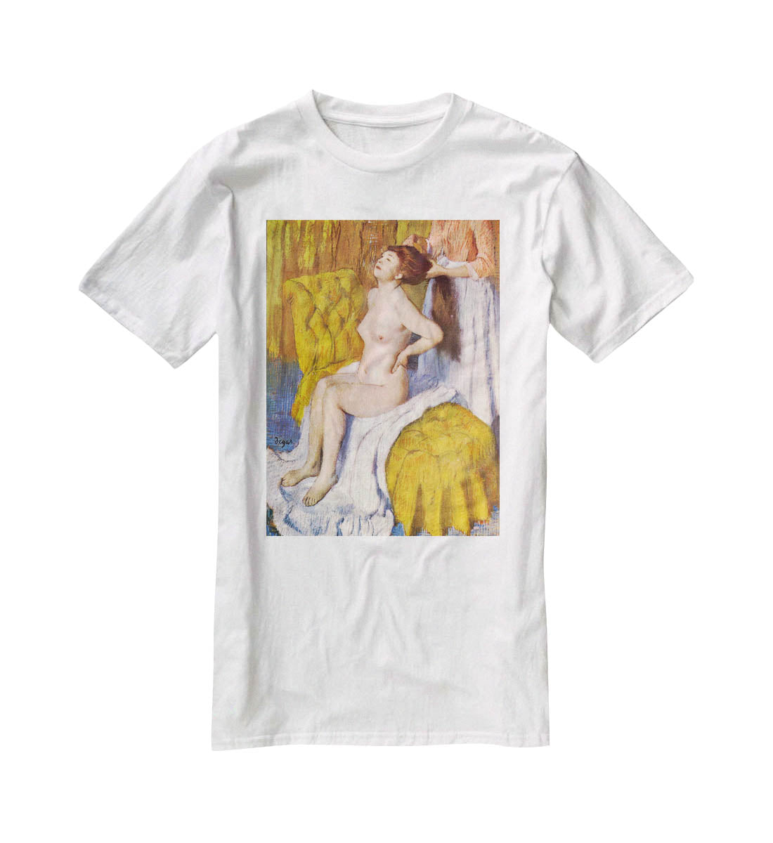 The Body Care by Degas T-Shirt - Canvas Art Rocks - 5
