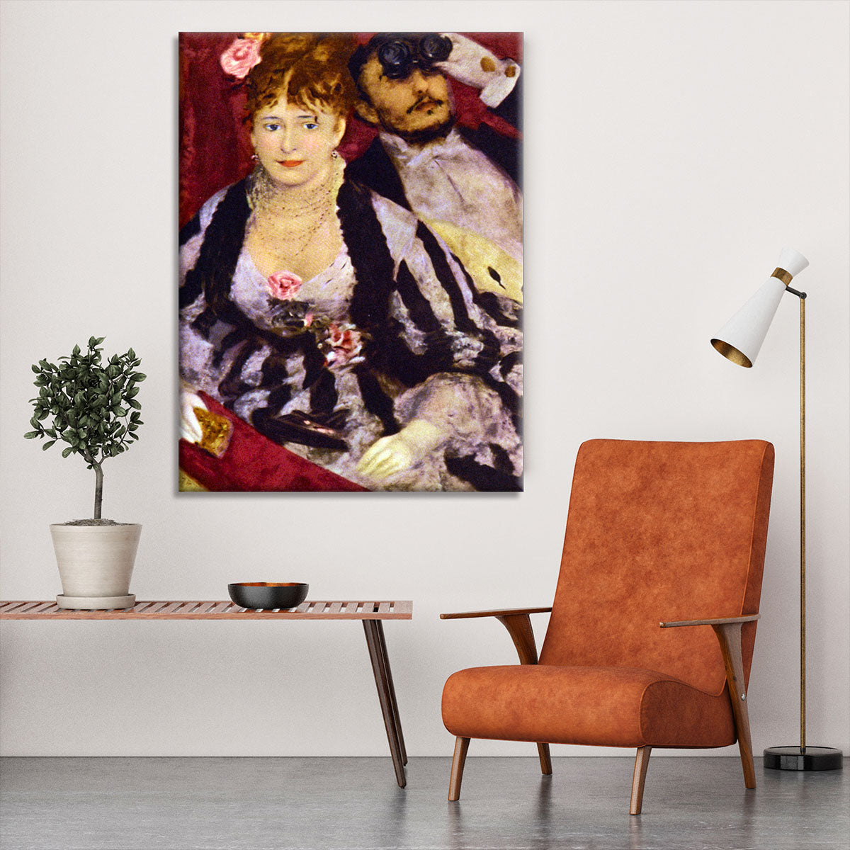The Box by Renoir Canvas Print or Poster - Canvas Art Rocks - 6