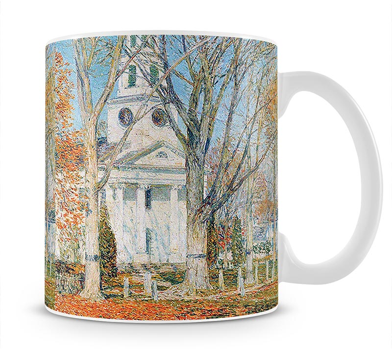 The Church of Old Lyme Connecticut 1 by Hassam Mug - Canvas Art Rocks - 1