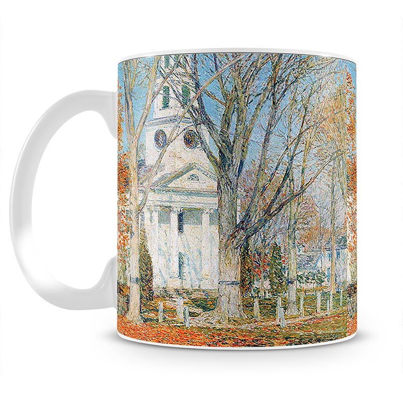 The Church of Old Lyme Connecticut 1 by Hassam Mug - Canvas Art Rocks - 1