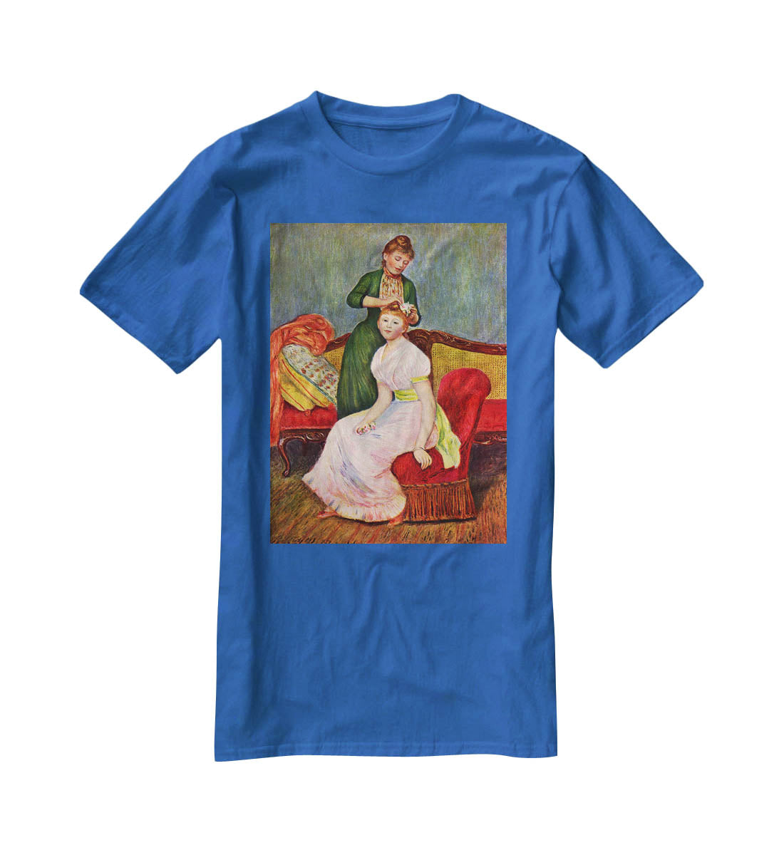 The Coiffoire by Renoir T-Shirt - Canvas Art Rocks - 2