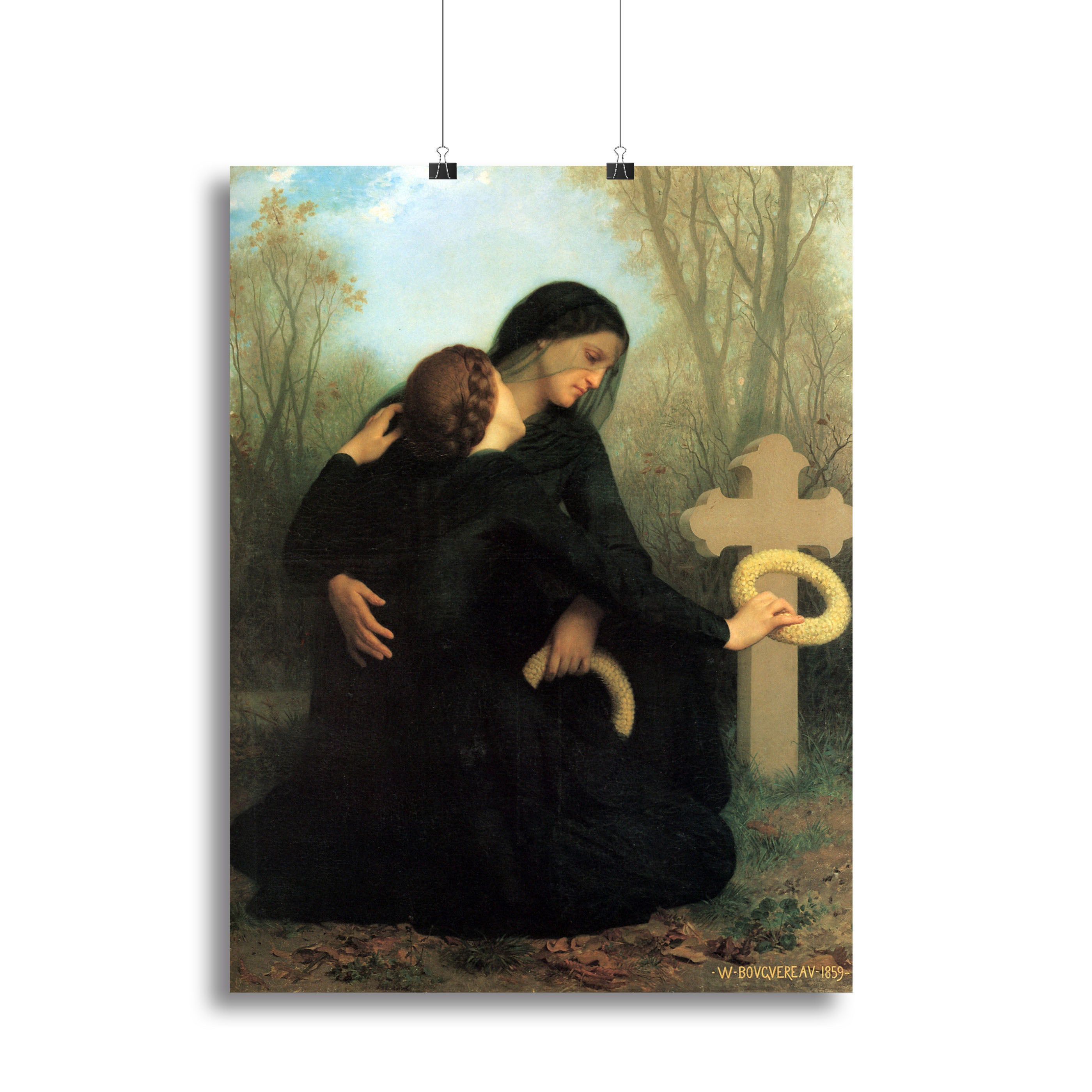 The Day of the Dead By Bouguereau Canvas Print or Poster - Canvas Art Rocks - 2